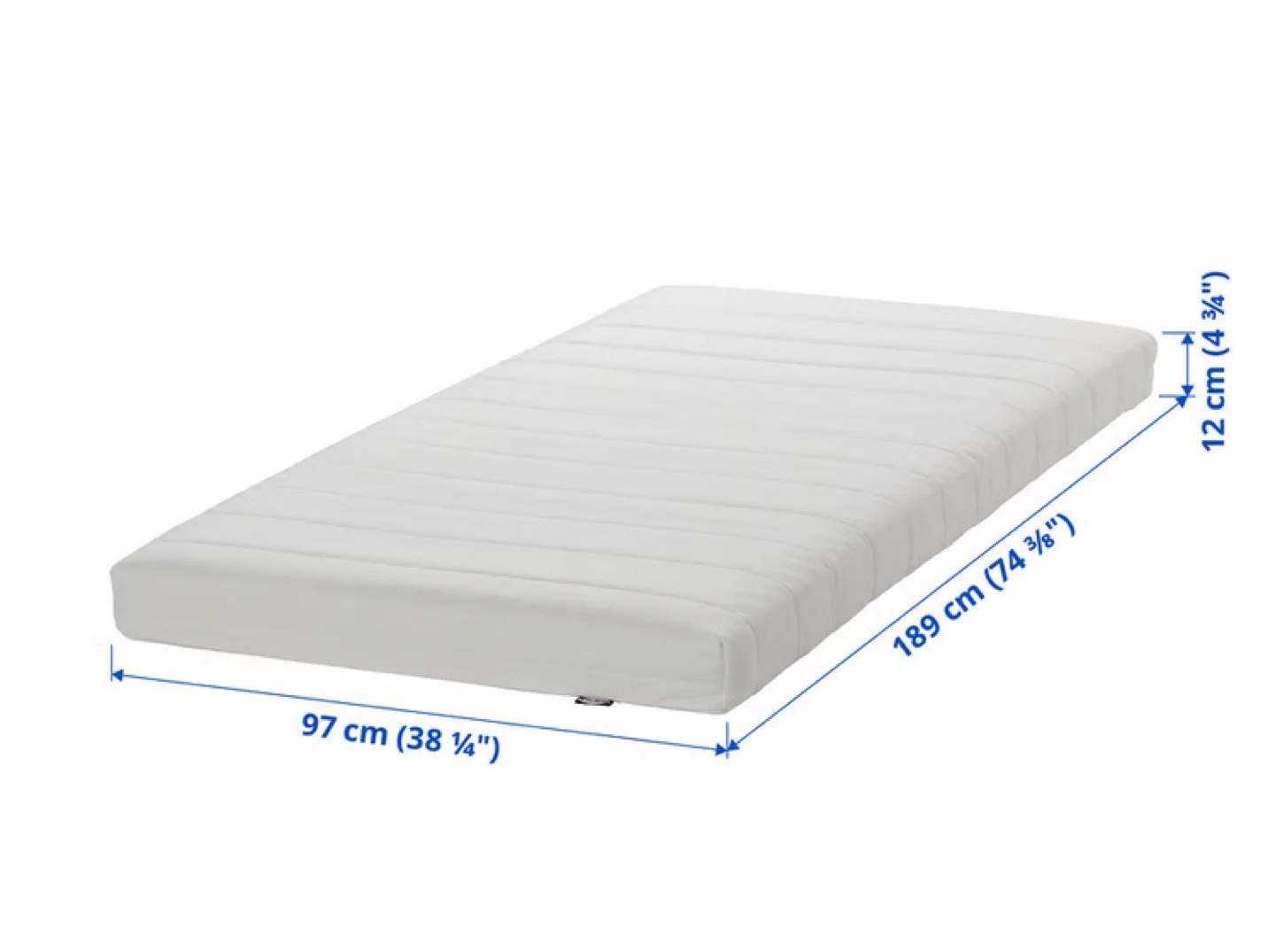 IKEA Mattress 38 1/4" x 74 3/8" thumbnail