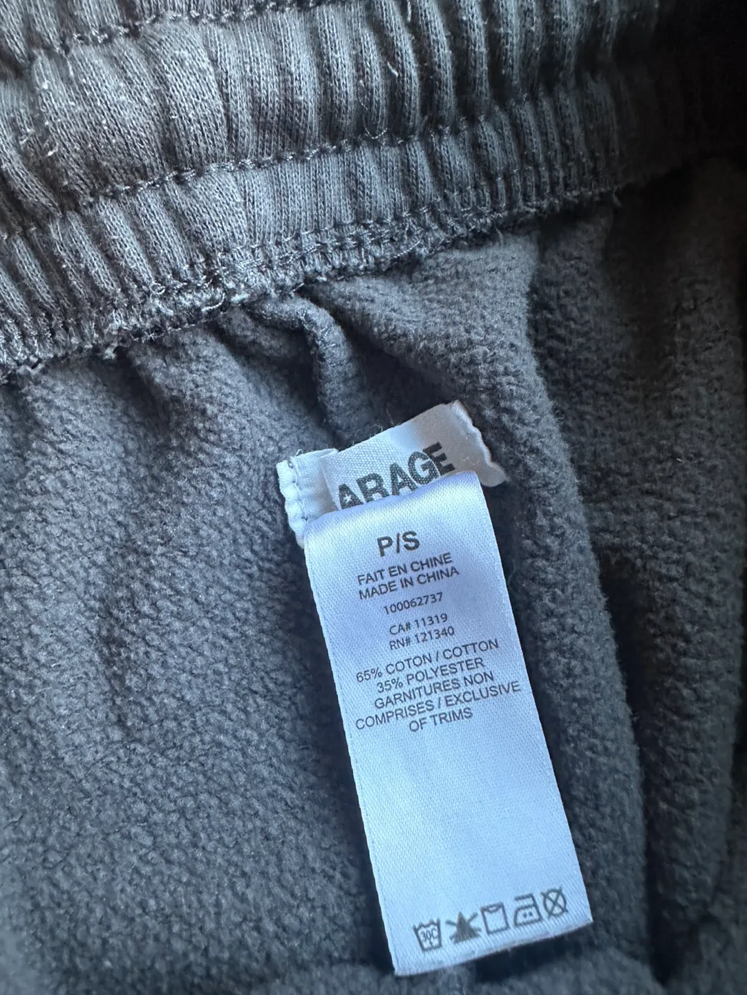Garage Sweatpants - Size S/P image indicator(4)
