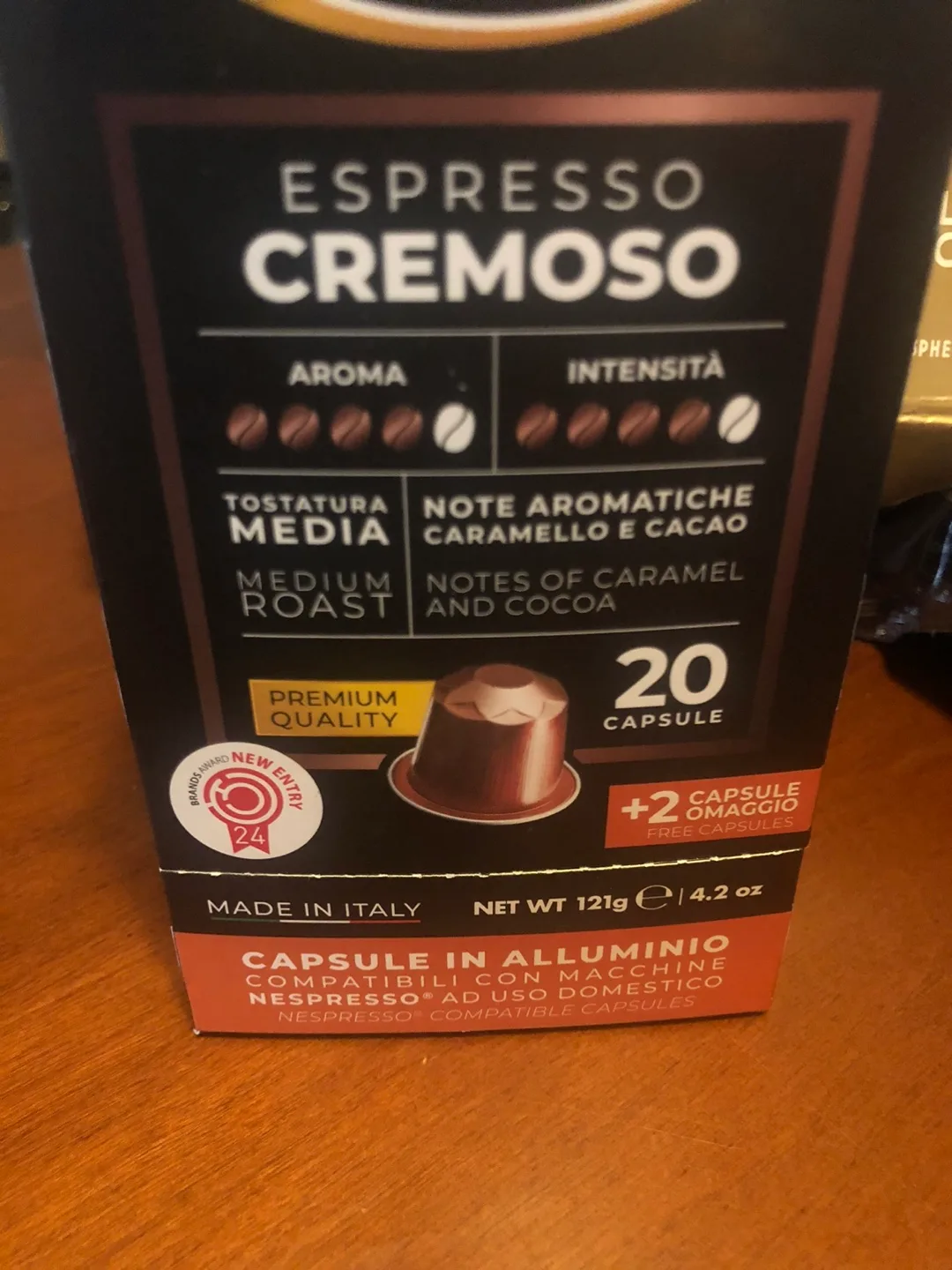 🇨🇦NEW Caffe Motta Espresso Cremoso 20 Capsules thumbnail