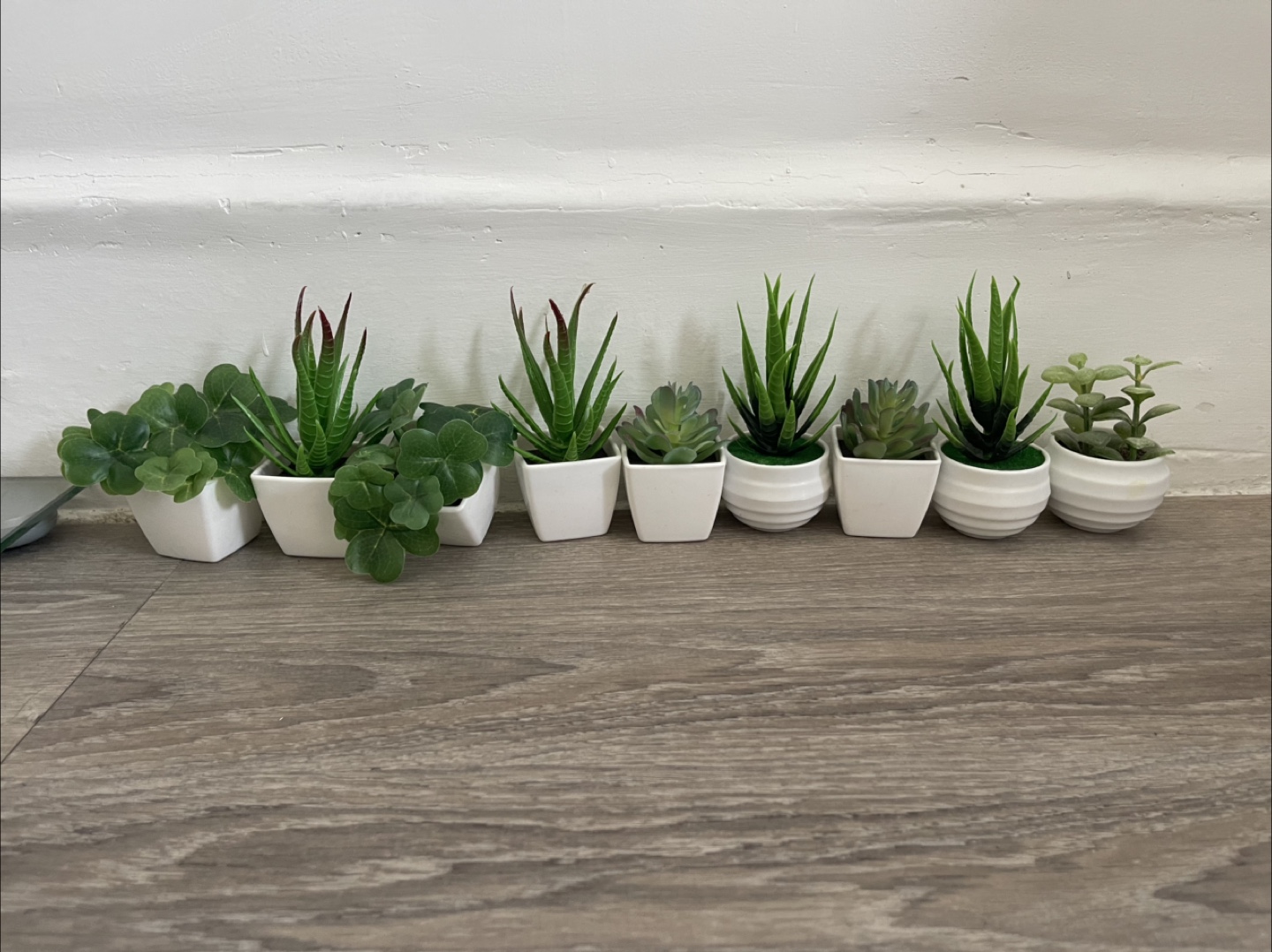 9 Mini Artificial Plants - photo 2