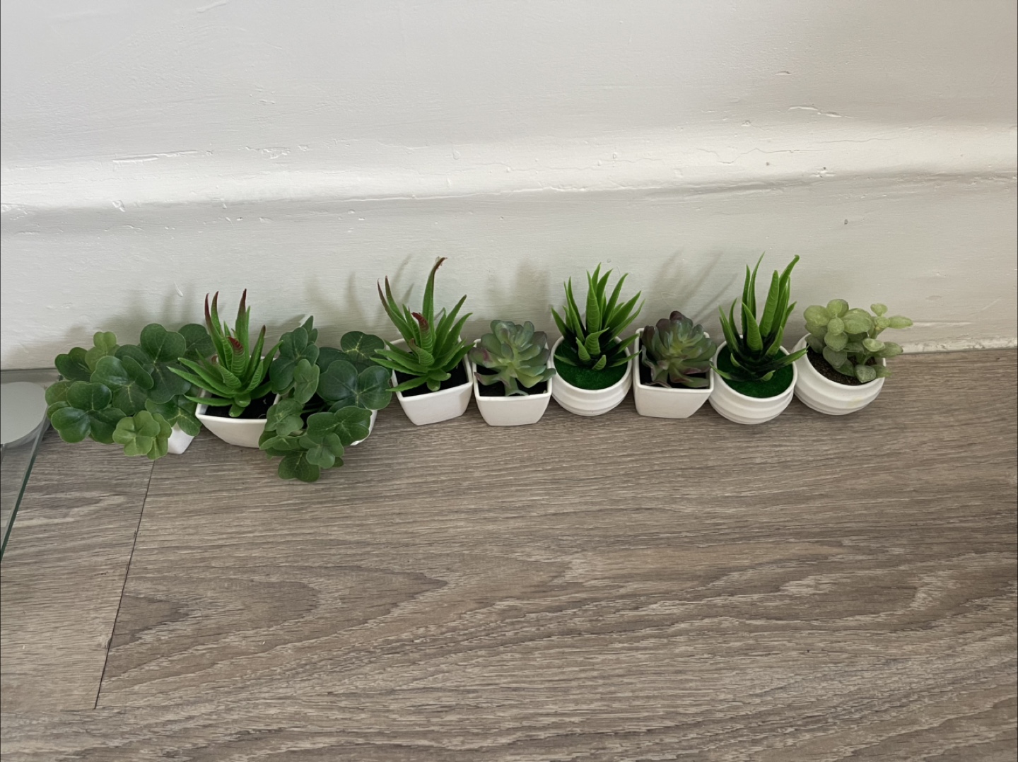 9 Mini Artificial Plants