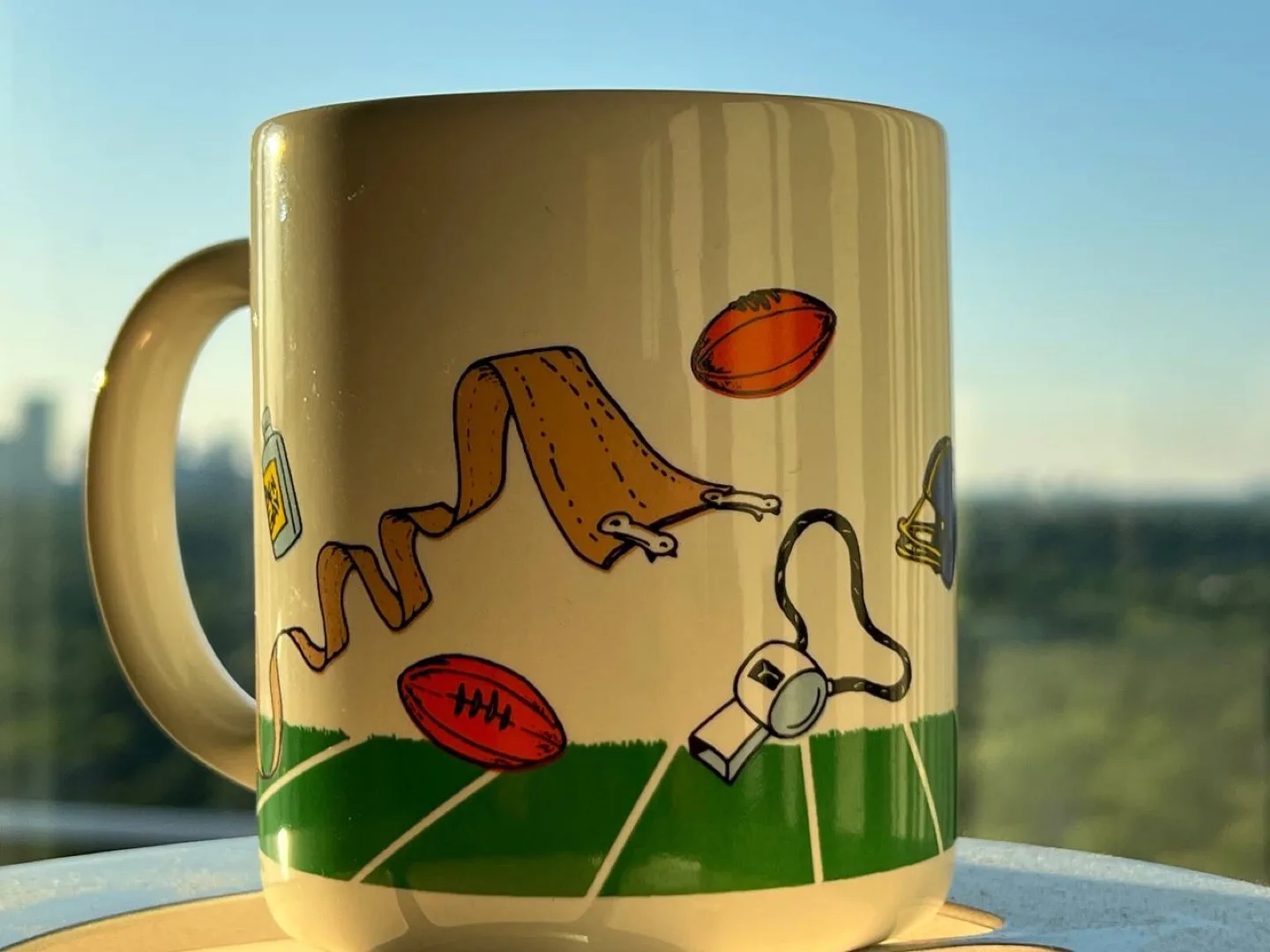 Novelty Football Mug image indicator(2)