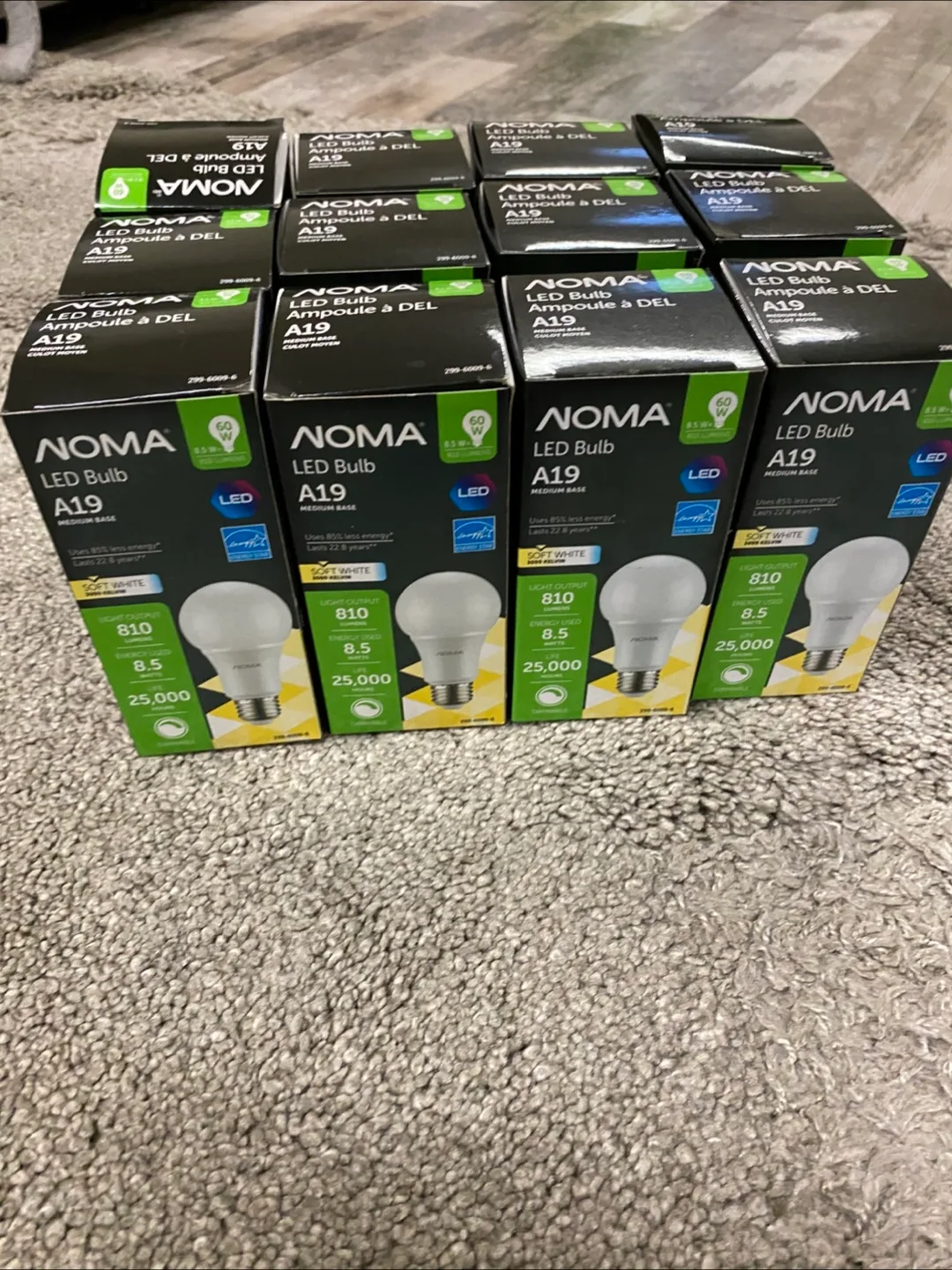 12 NOMA LED LIGHT BULBS thumbnail