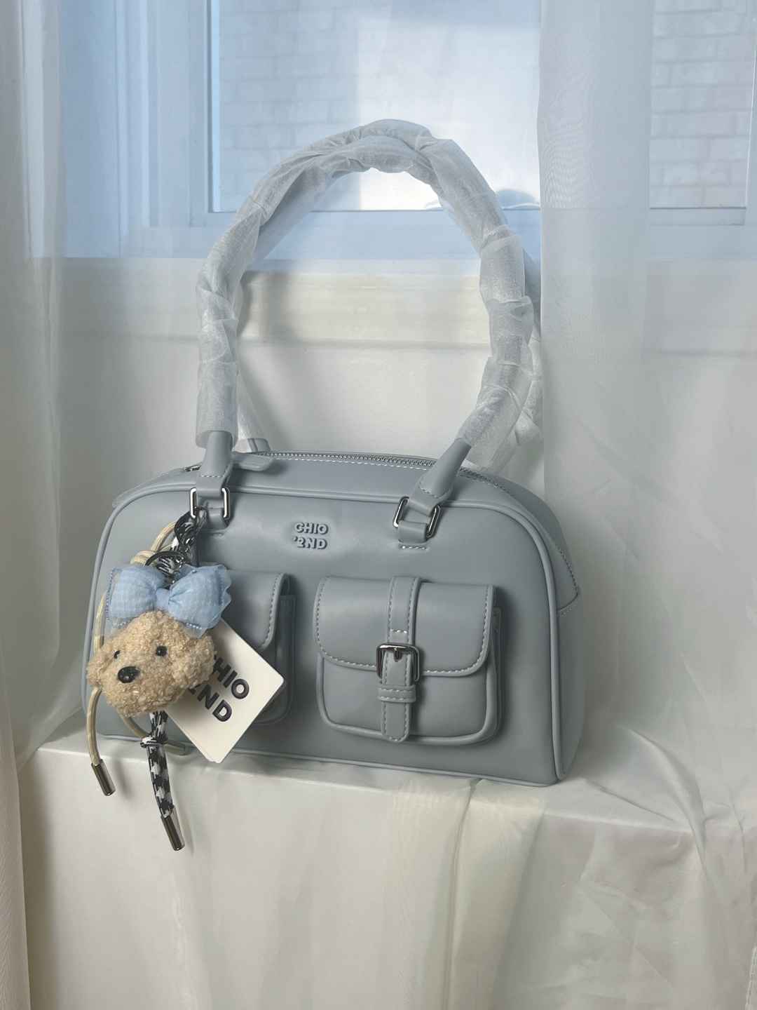 Chio'2nd Iconic Chubby Bag - Light Blue - photo 2