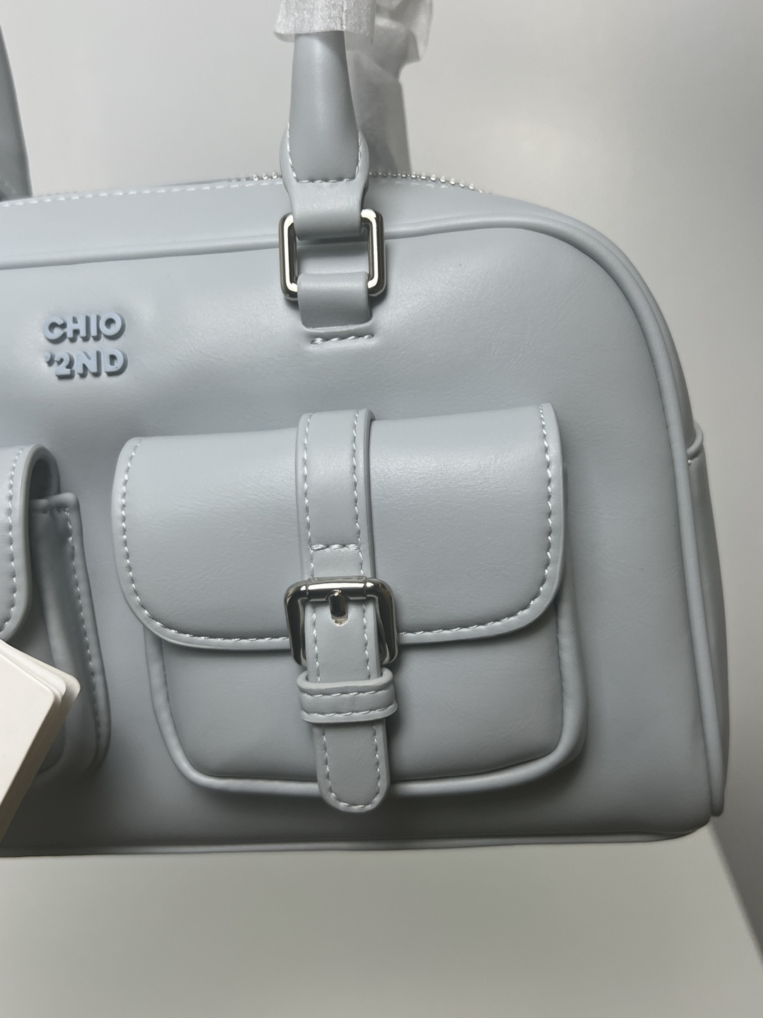 Chio'2nd Iconic Chubby Bag - Light Blue - photo 4