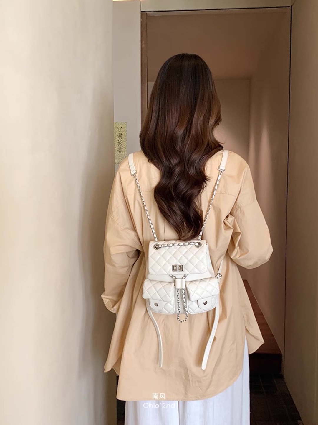 Chio'2nd White Backpack - photo 3