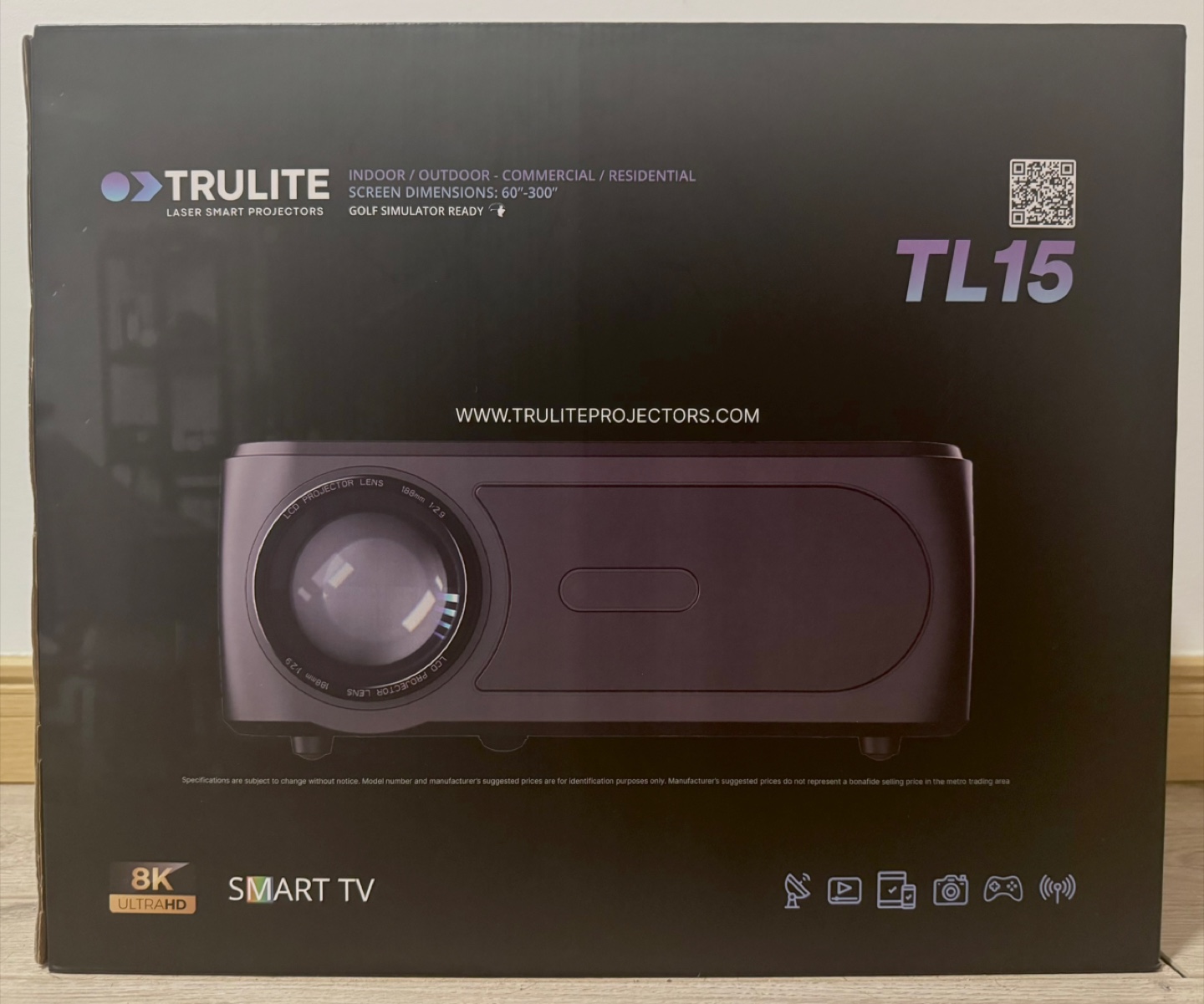 TruLite TL15 8K UHD Laser Projector