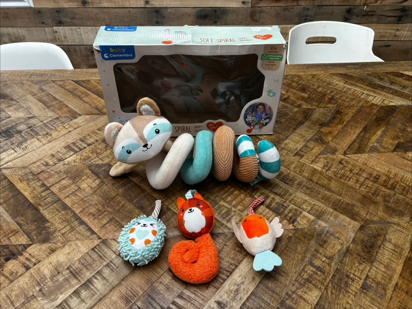 Baby Clementoni Soft Activity Stroller Toy