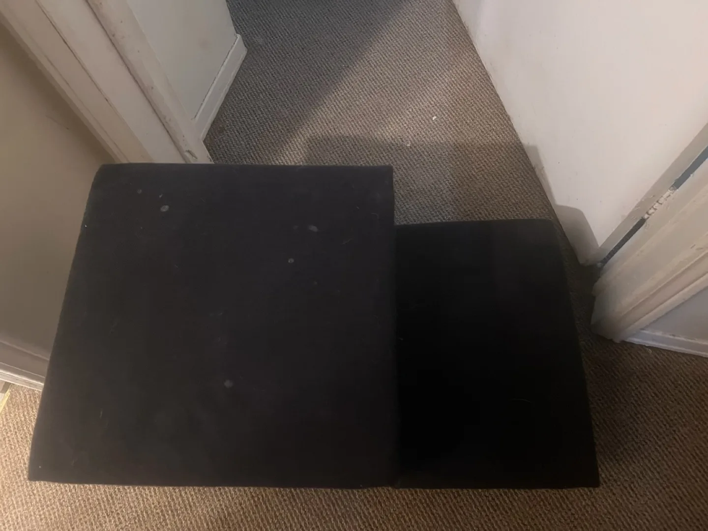 Black Cat House/Bed with Storage image indicator(3)