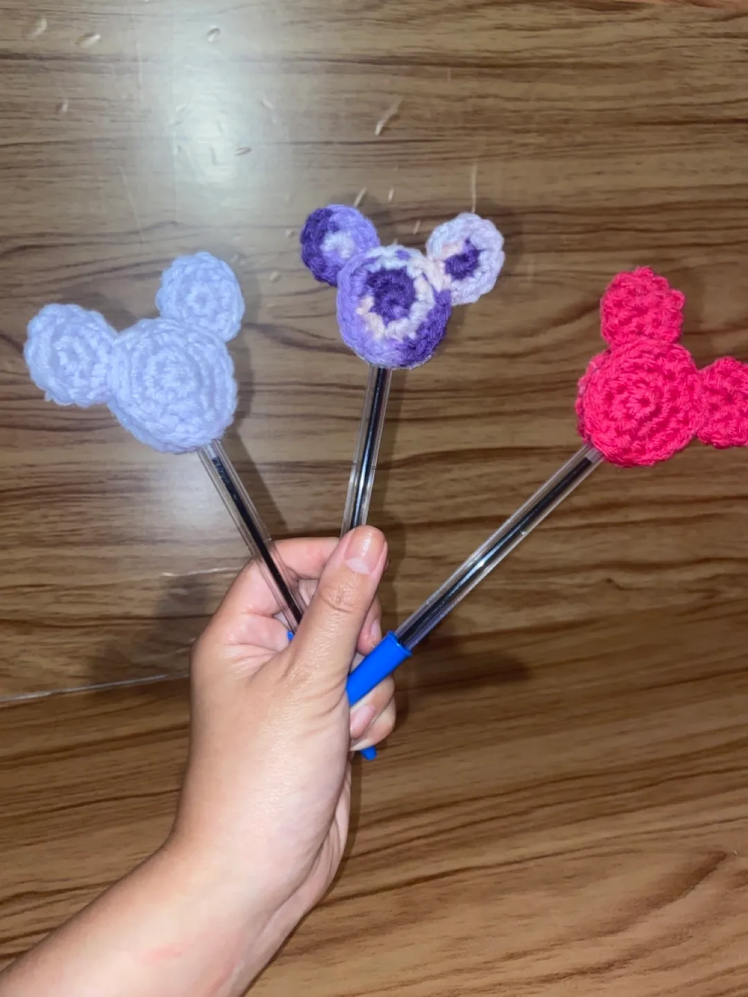 BN Crochet Mouse Pen Toppers image indicator(2)