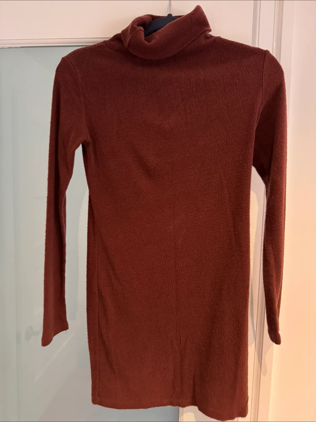 Brown Turtleneck Dress thumbnail