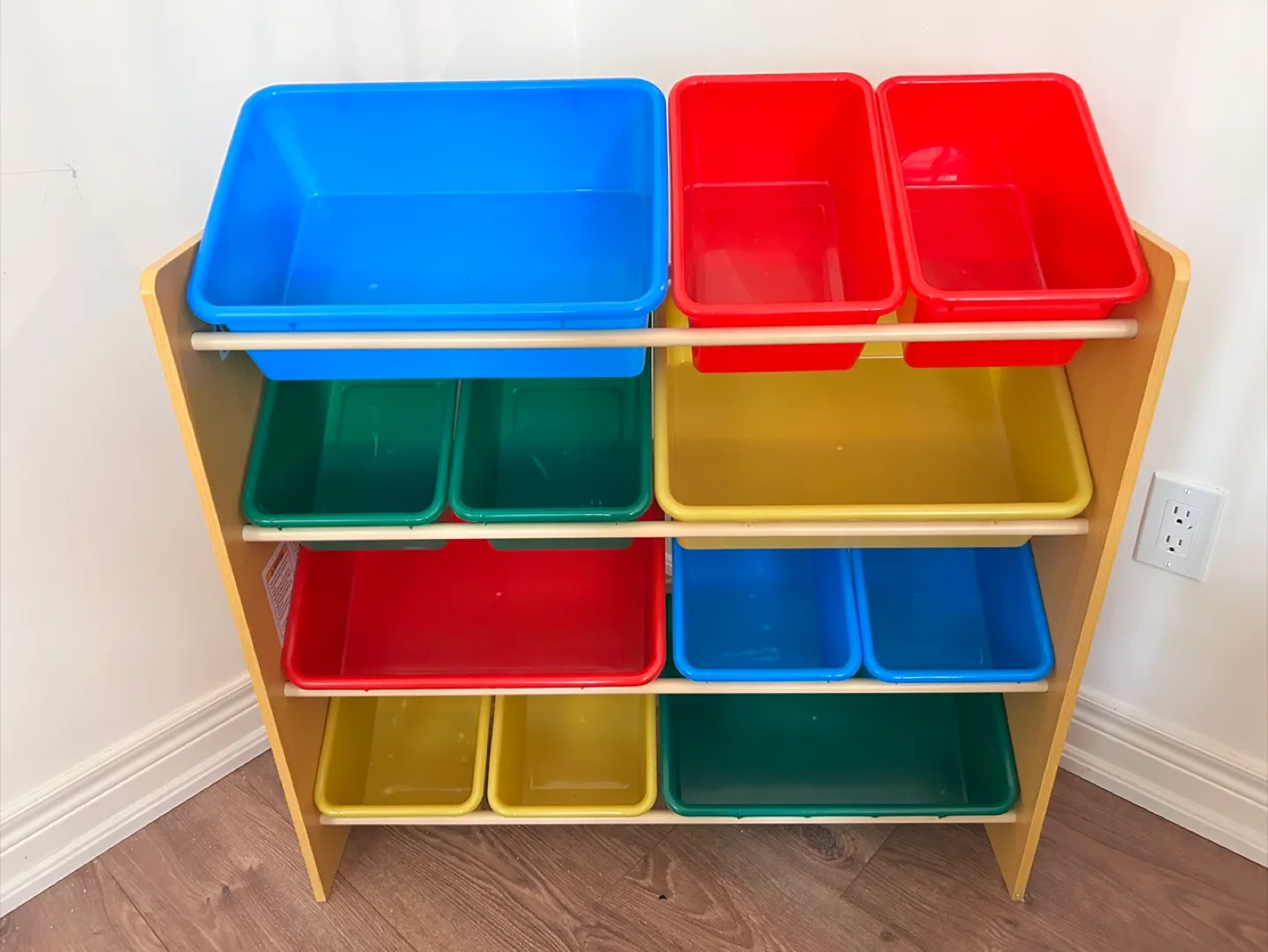 Kids Toy Storage Organizer with Bins thumbnail