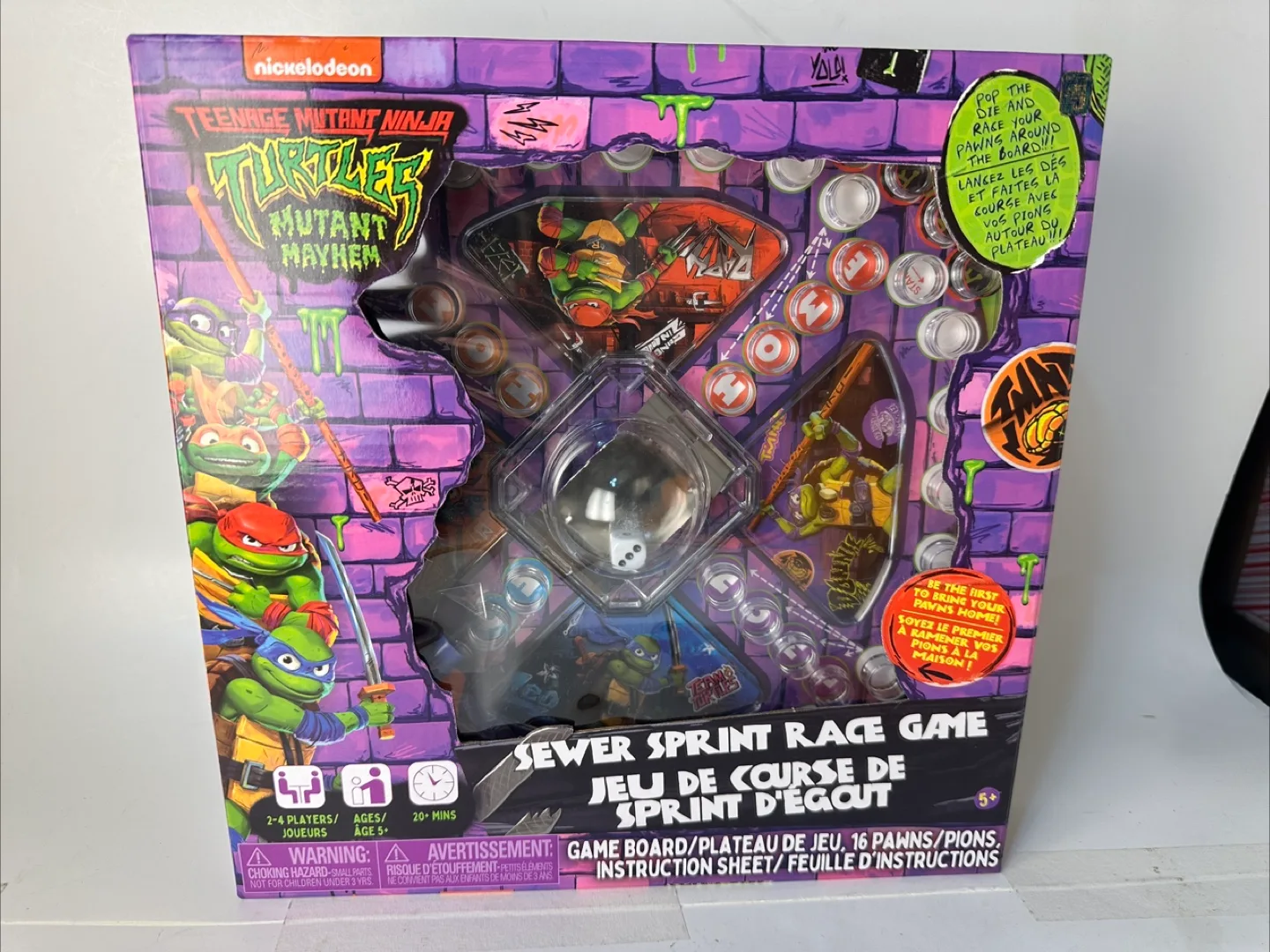 Teenage Mutant Ninja Turtles Sewer Sprint Race Game - New thumbnail