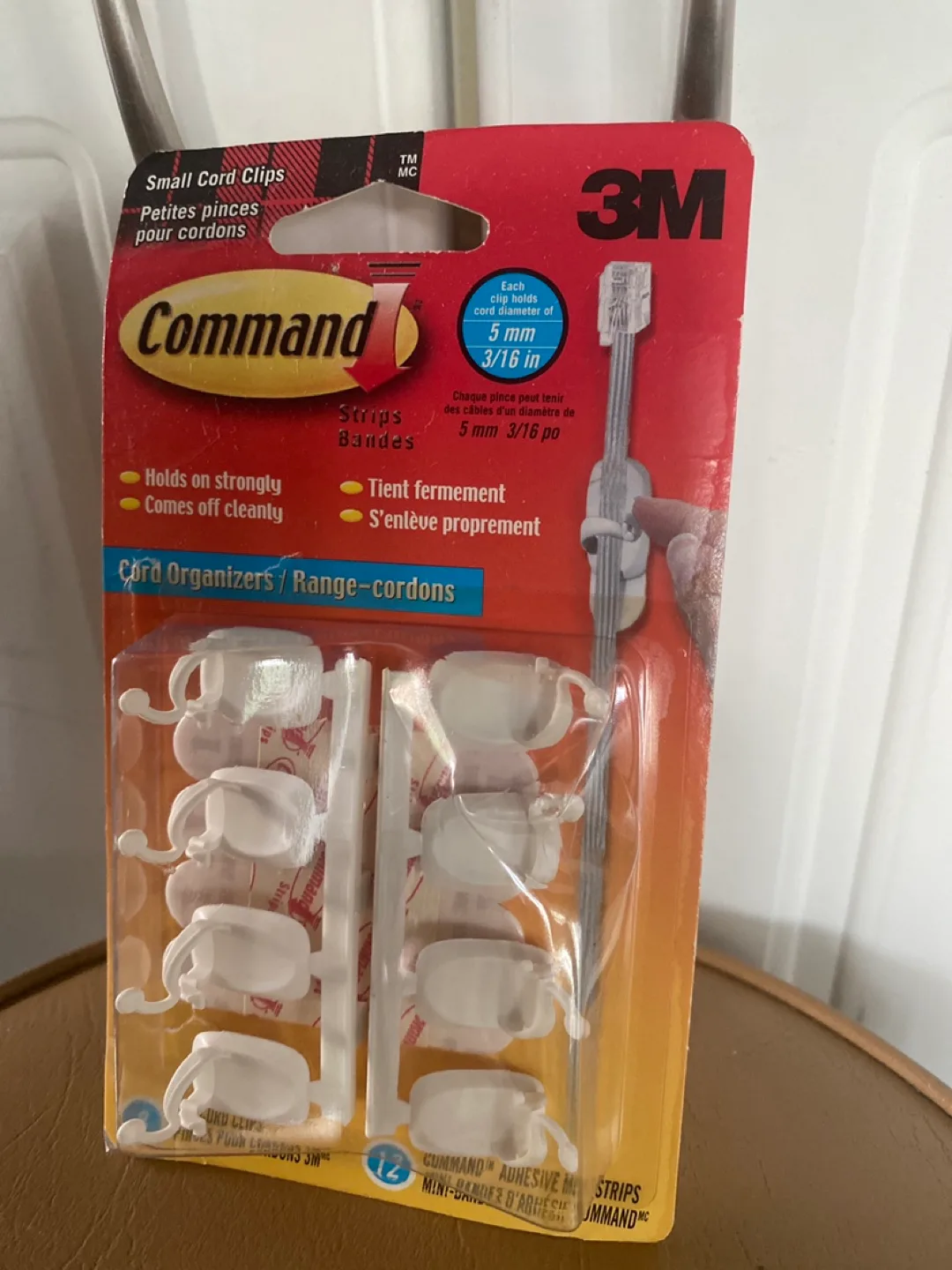 3M Command Small Cord Clips 🇨🇦 New! thumbnail