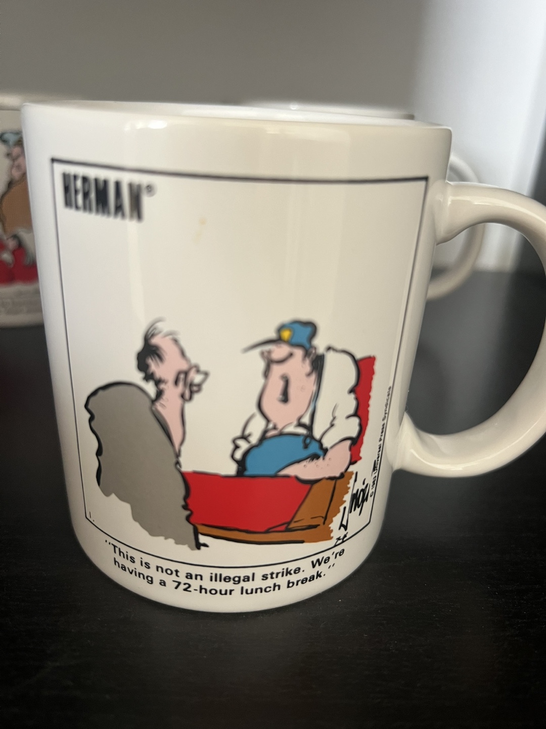 Herman Comic Strip Coffee Mugs - Set of 4 - photo 3