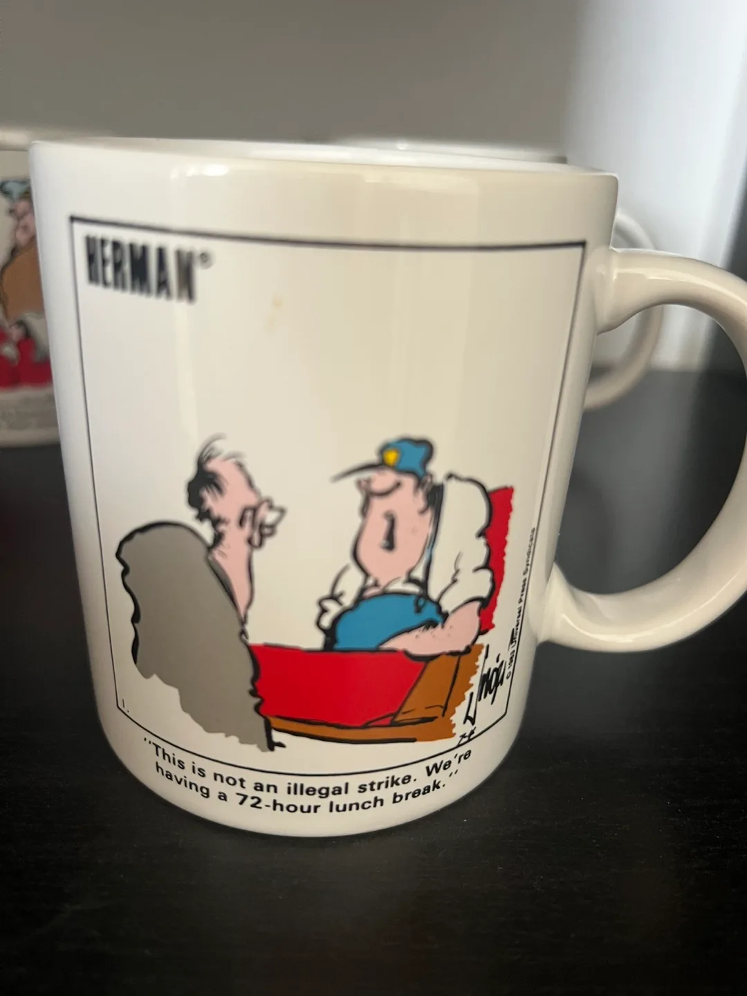Herman Comic Strip Coffee Mugs - Set of 4 image indicator(3)