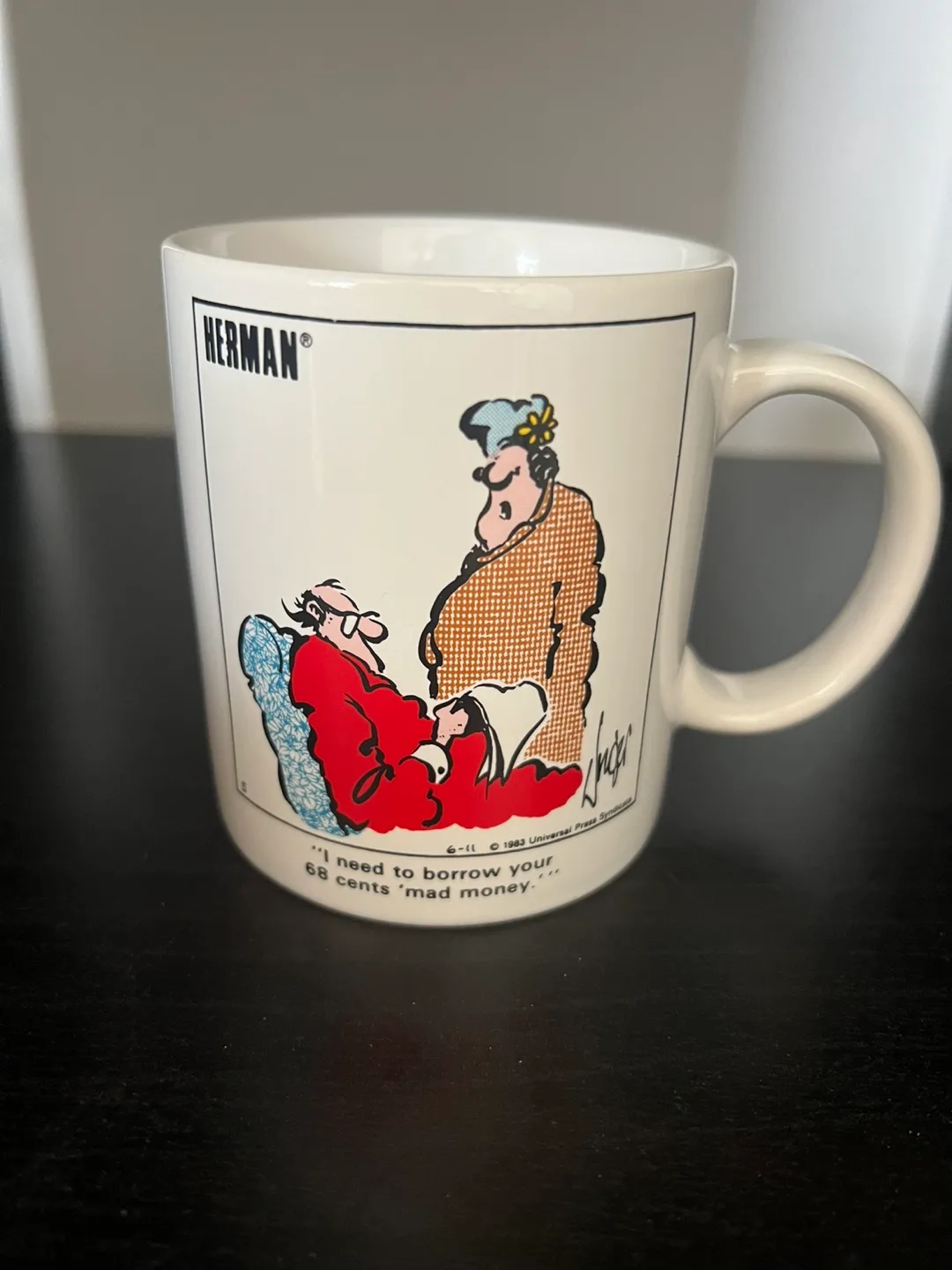 Herman Comic Strip Coffee Mugs - Set of 4 image indicator(5)