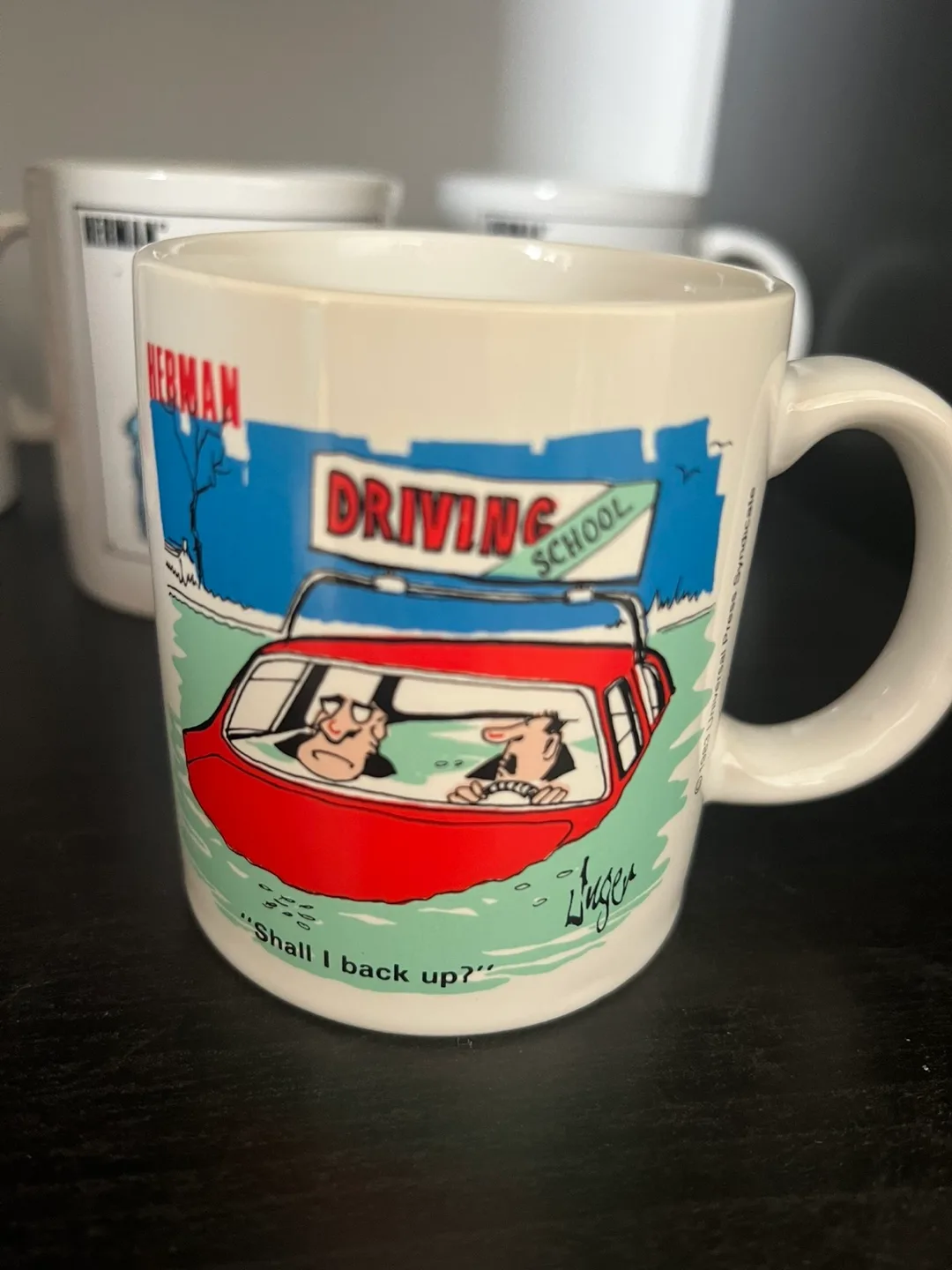 Herman Comic Strip Coffee Mugs - Set of 4 image indicator(2)