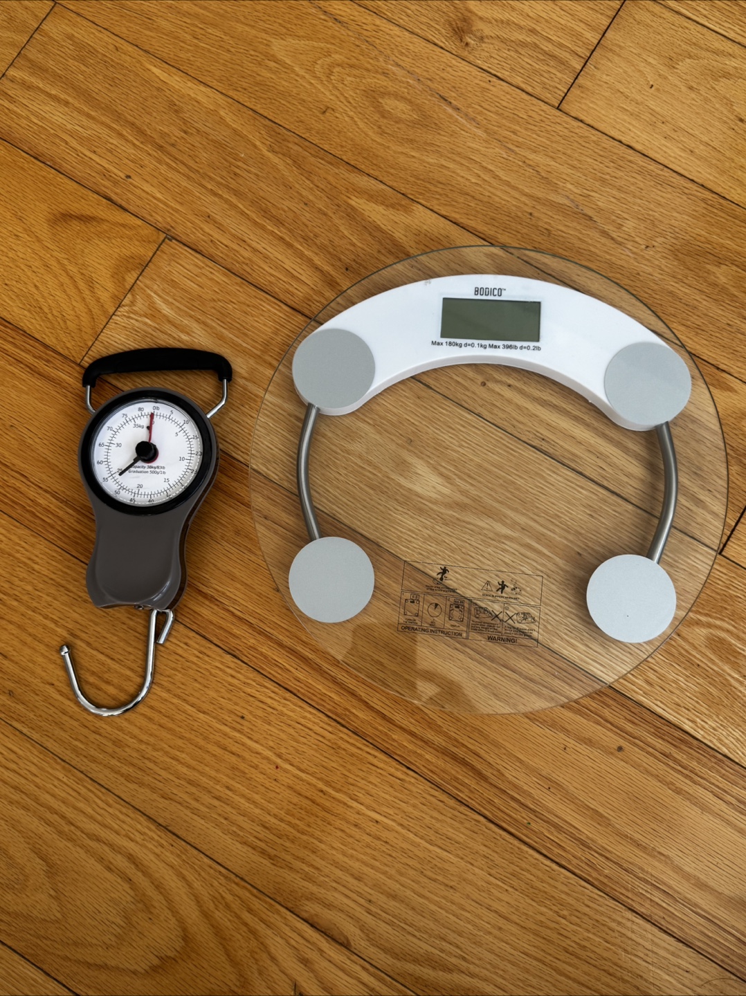 Bodico Digital Bathroom Scale & Luggage Scale