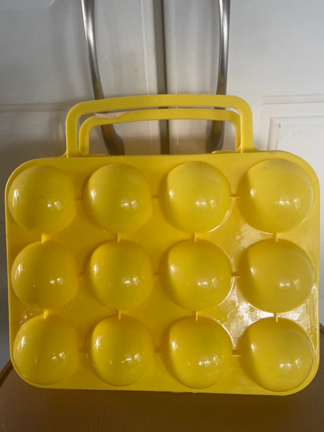 Yellow Plastic Egg Carrier 🇨🇦 thumbnail