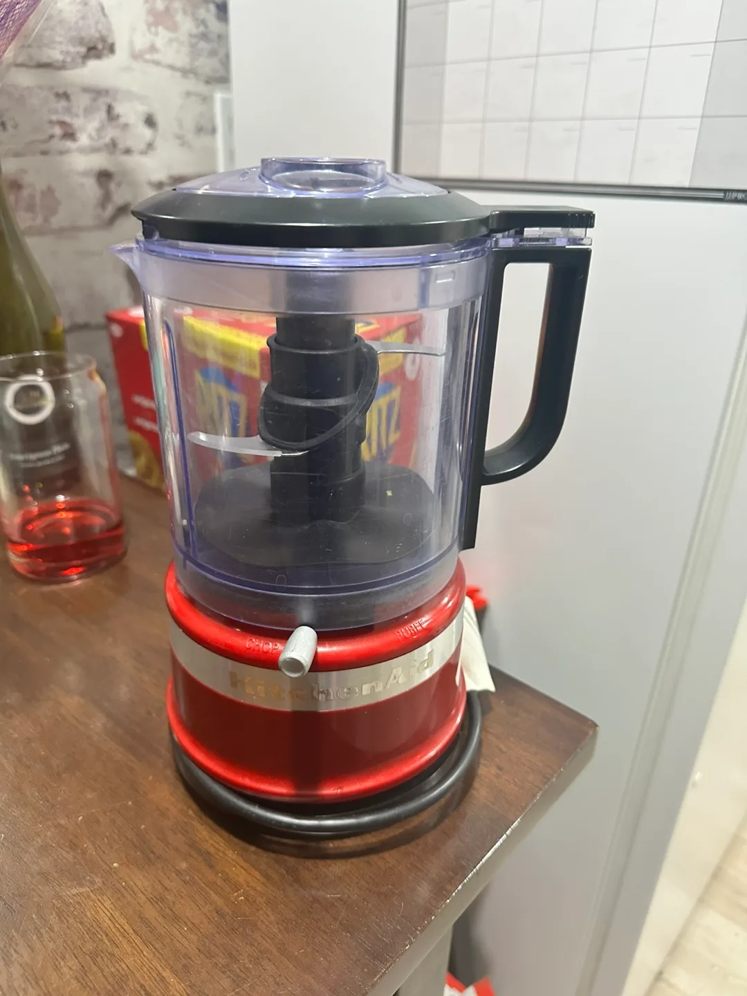 KitchenAid Red Food Processor thumbnail