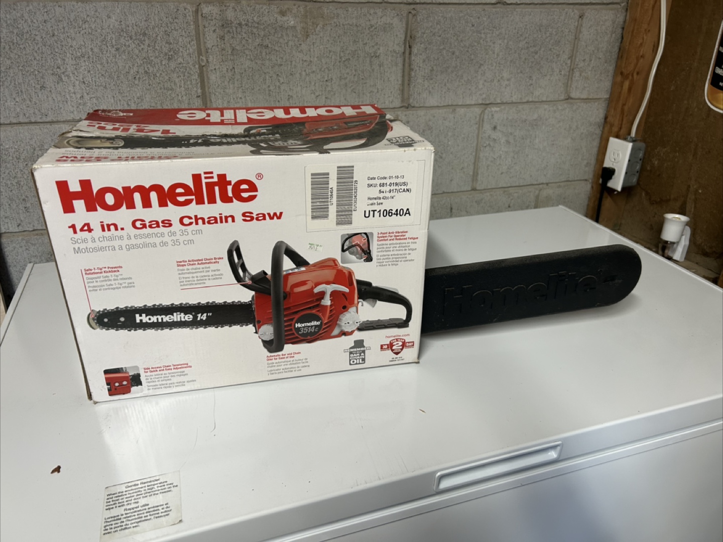 Homelite 14 in. Gas Chain Saw
