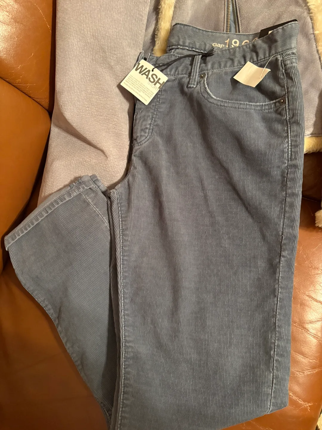 GAP 1969 Corduroy Pants - Blue thumbnail