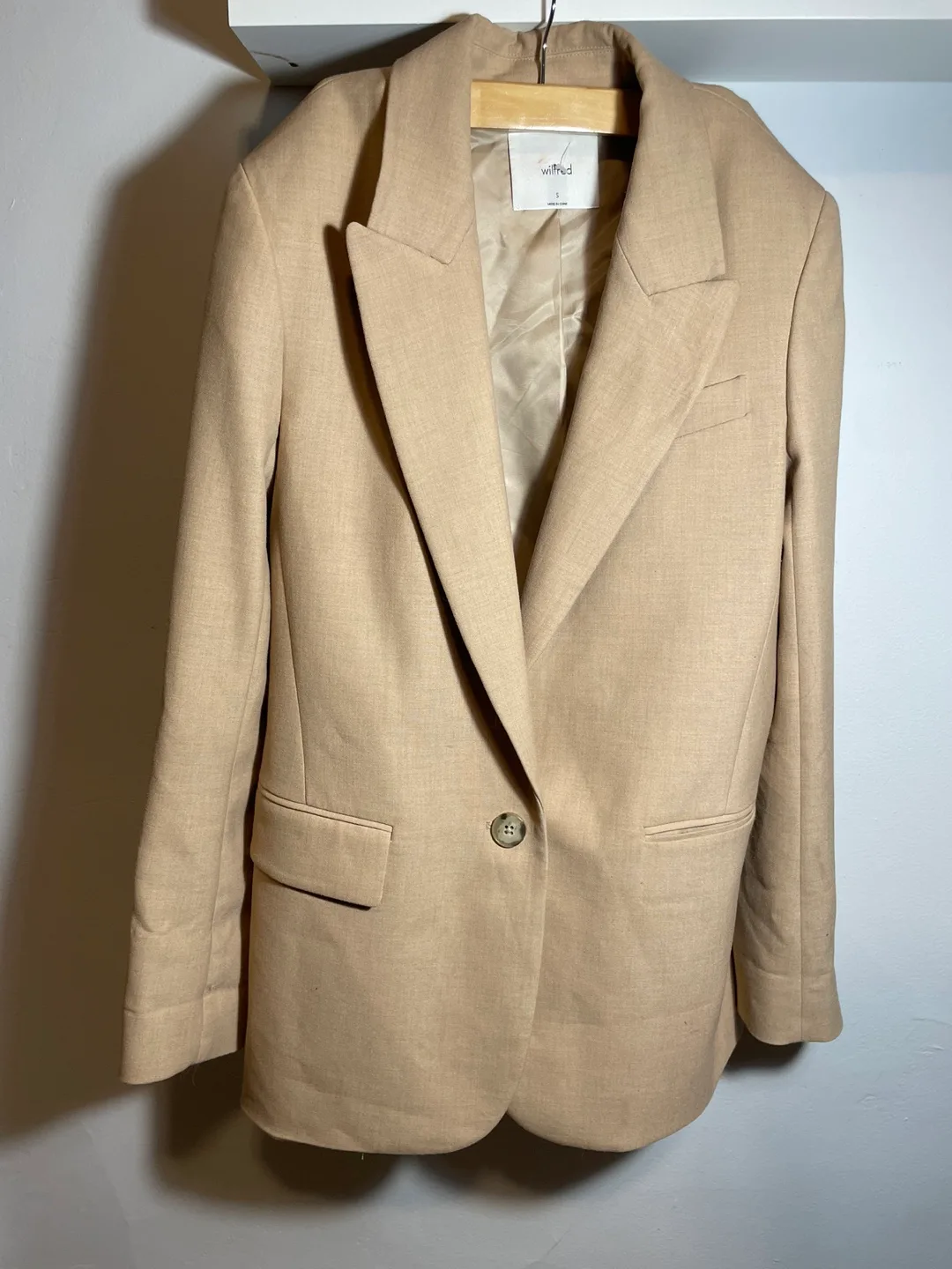Wilfred Beige Blazer - Size S thumbnail