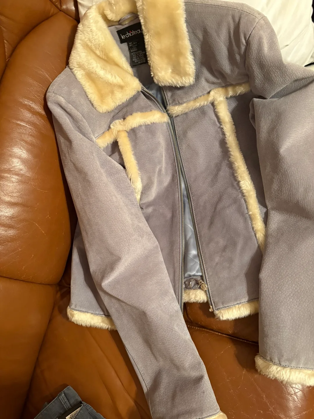 Le Chateau Suede Jacket thumbnail
