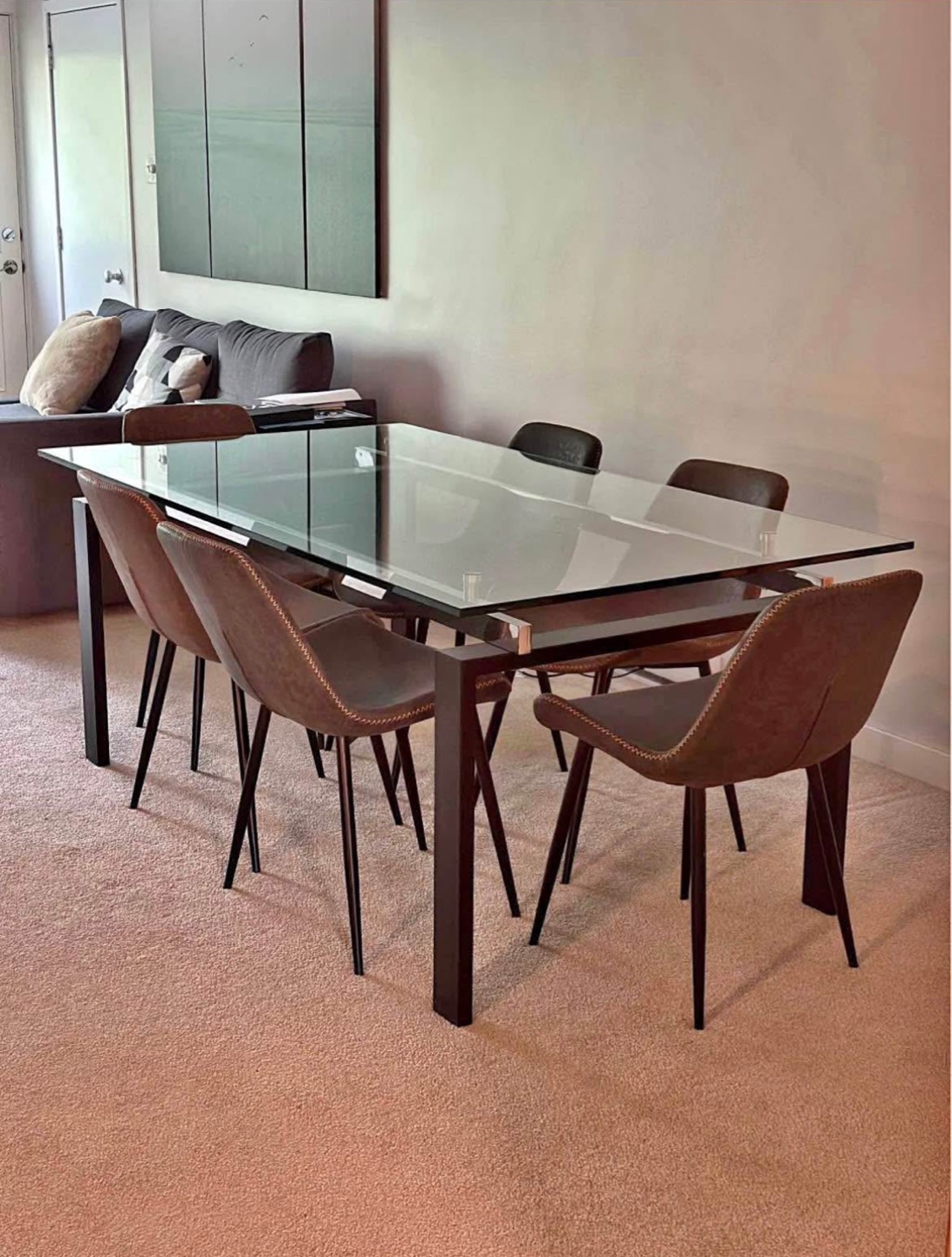 Glass Dining Table (chairs NOT included) - photo 2