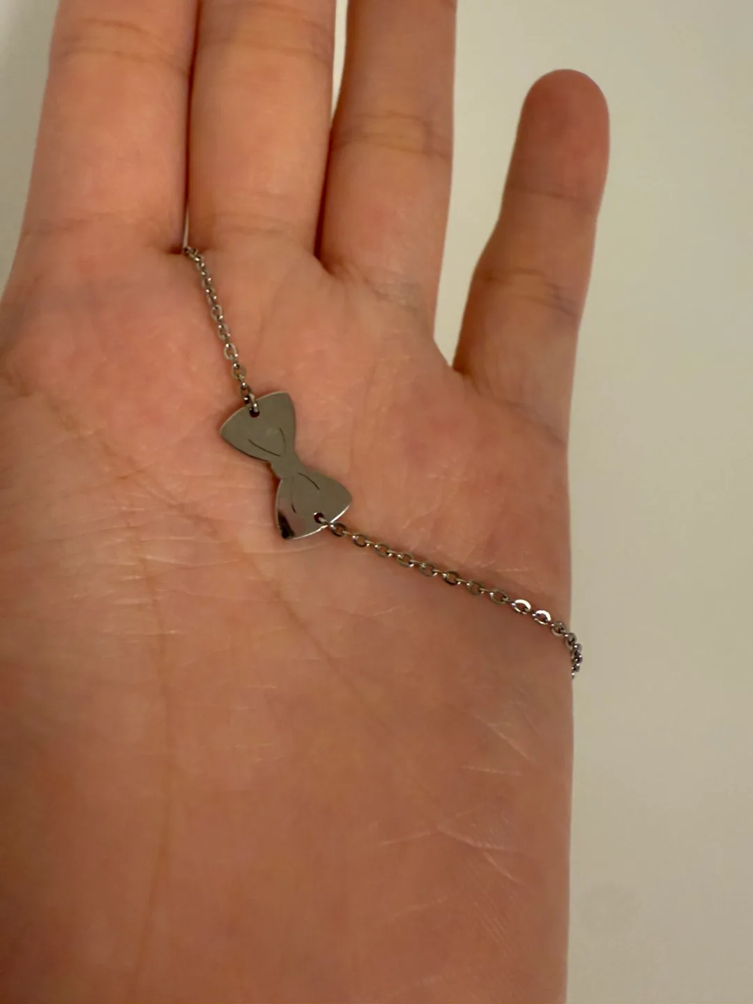 Agatha Silver color Bow Bracelet thumbnail