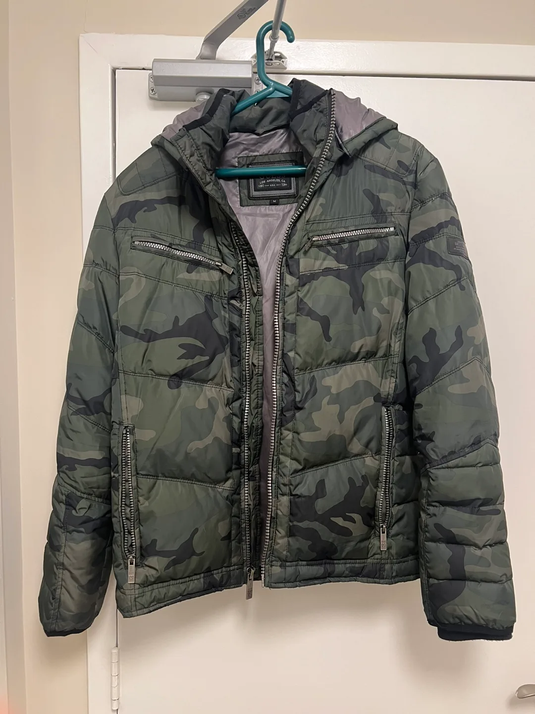 Guess Camo Puffer Jacket thumbnail