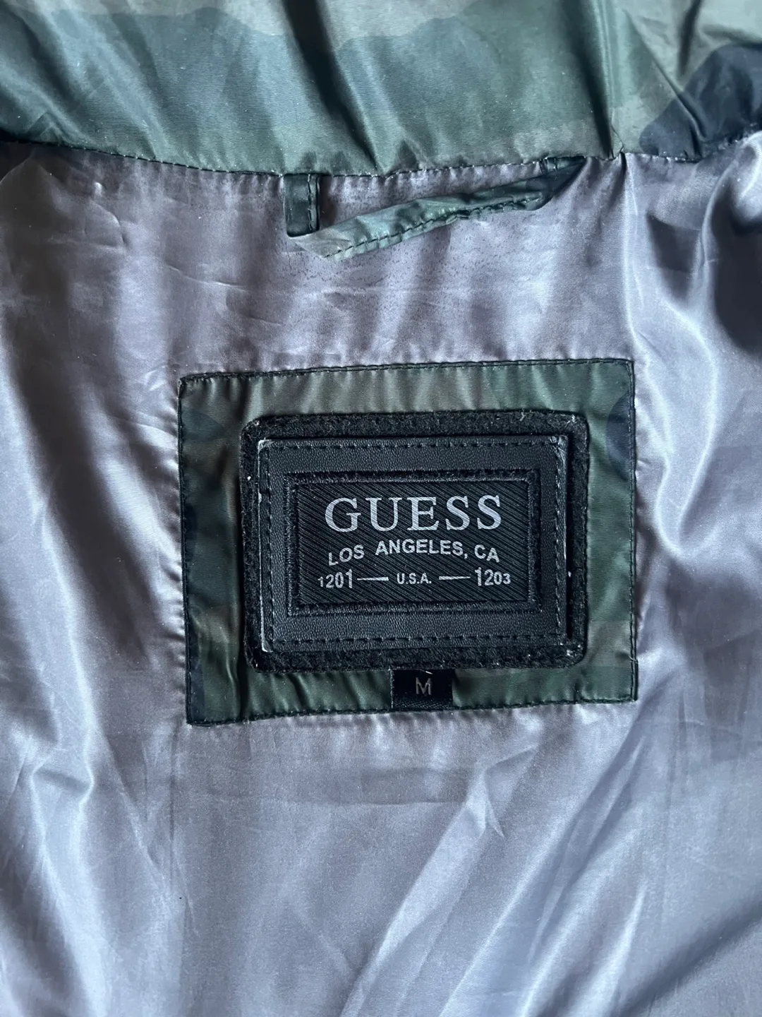 Guess Camo Puffer Jacket image indicator(5)
