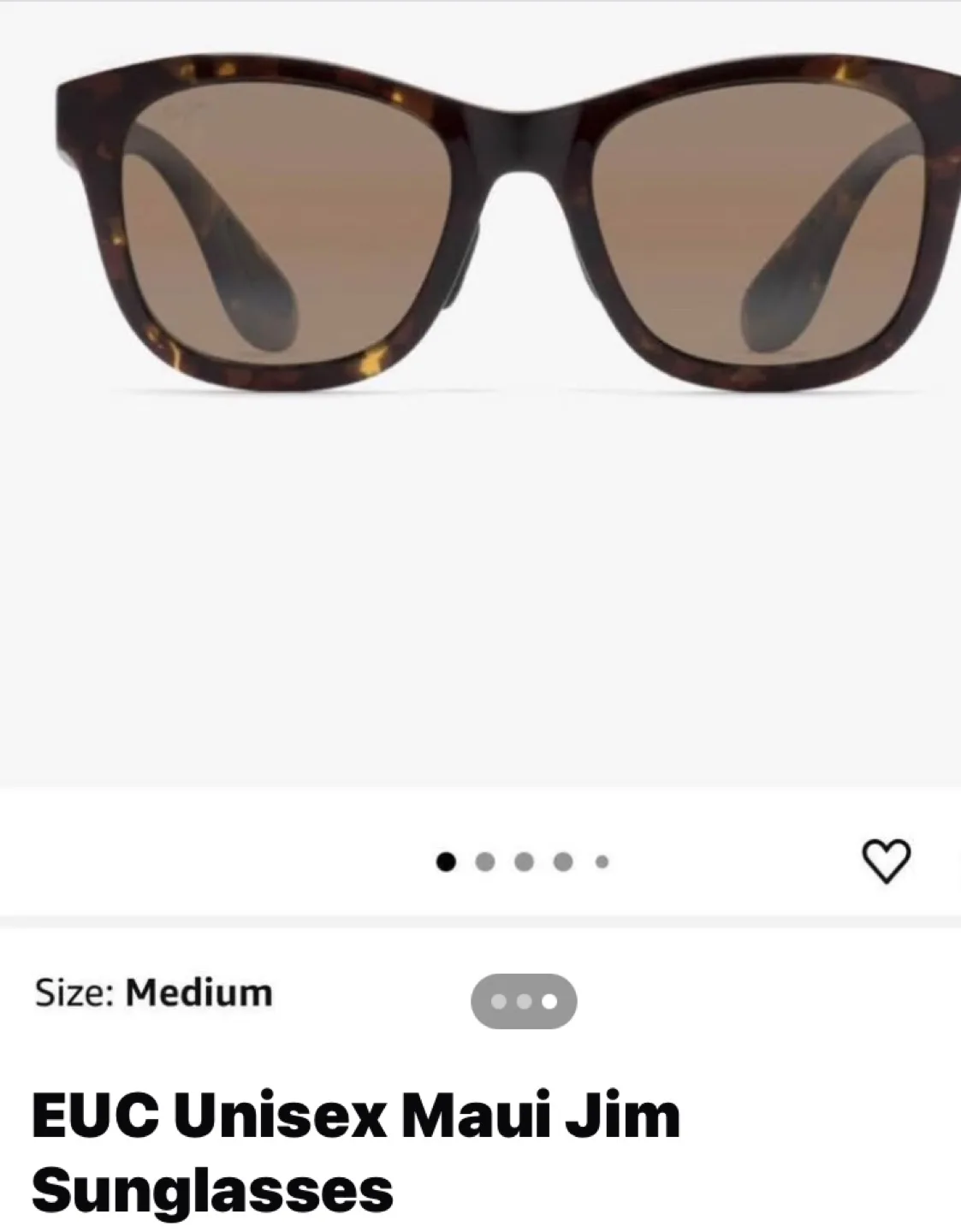 Maui Jim Unisex Sunglasses - Medium image indicator(3)