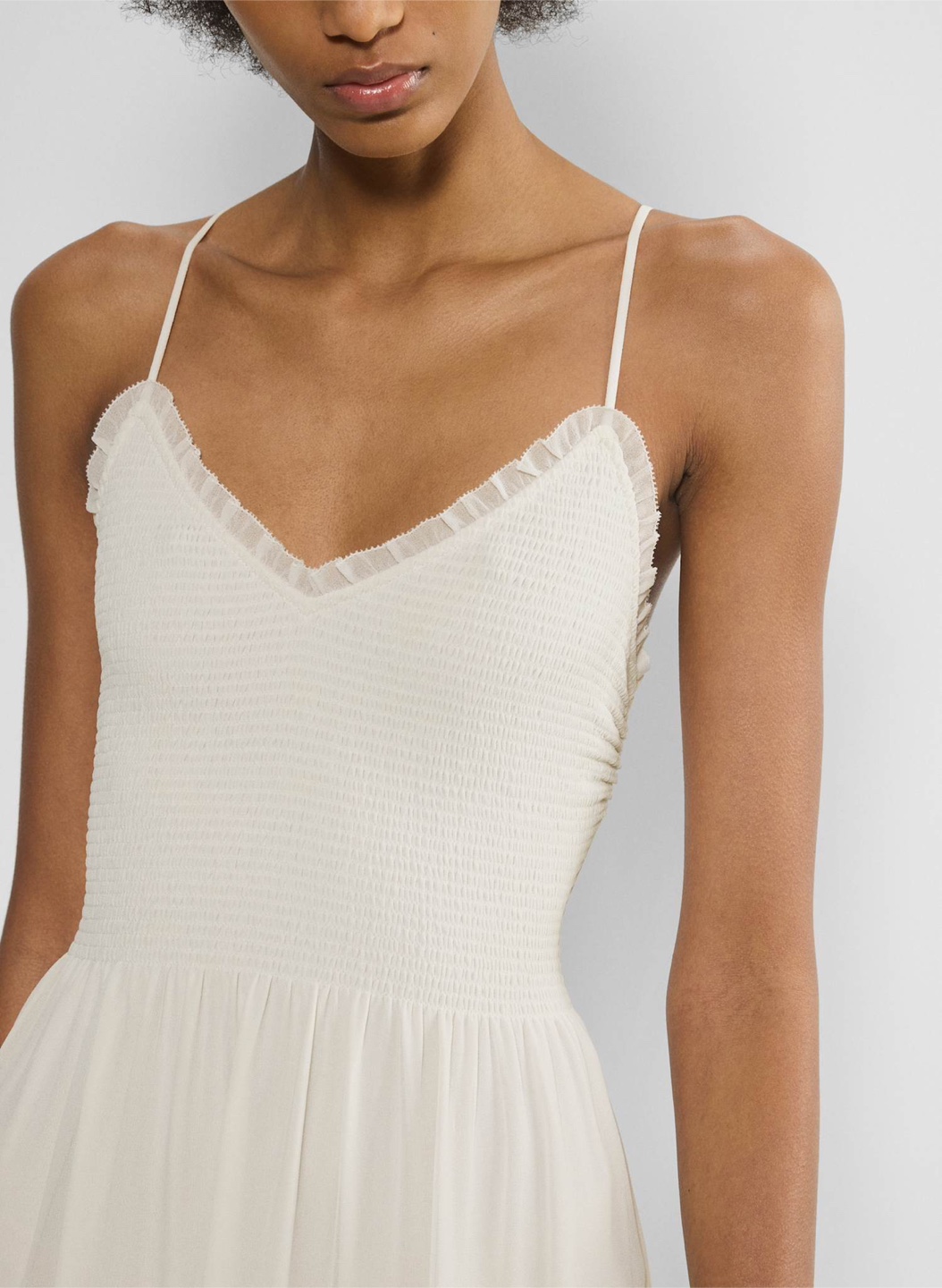 Aritzia Wilfred Tuberose Dress White Midi Dress Dress - Size S - photo 3