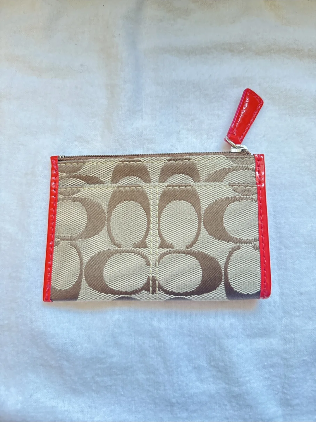 Coach Coin  Card  pouch with Signature Pattern image indicator(5)