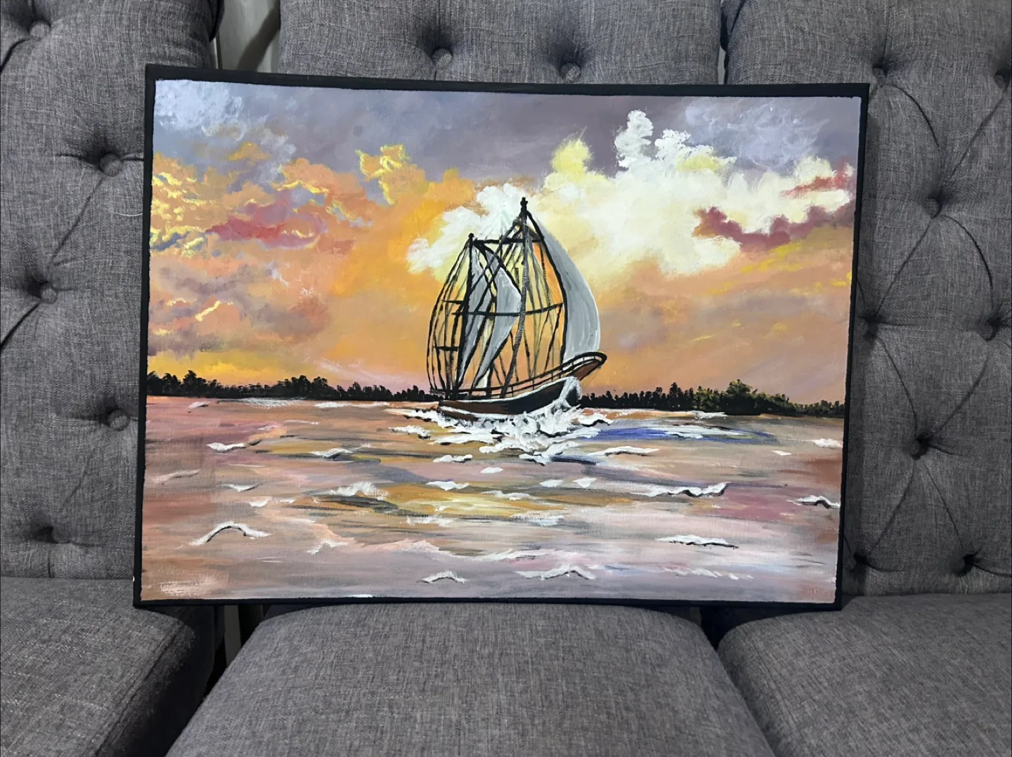 Sailboat Painting thumbnail
