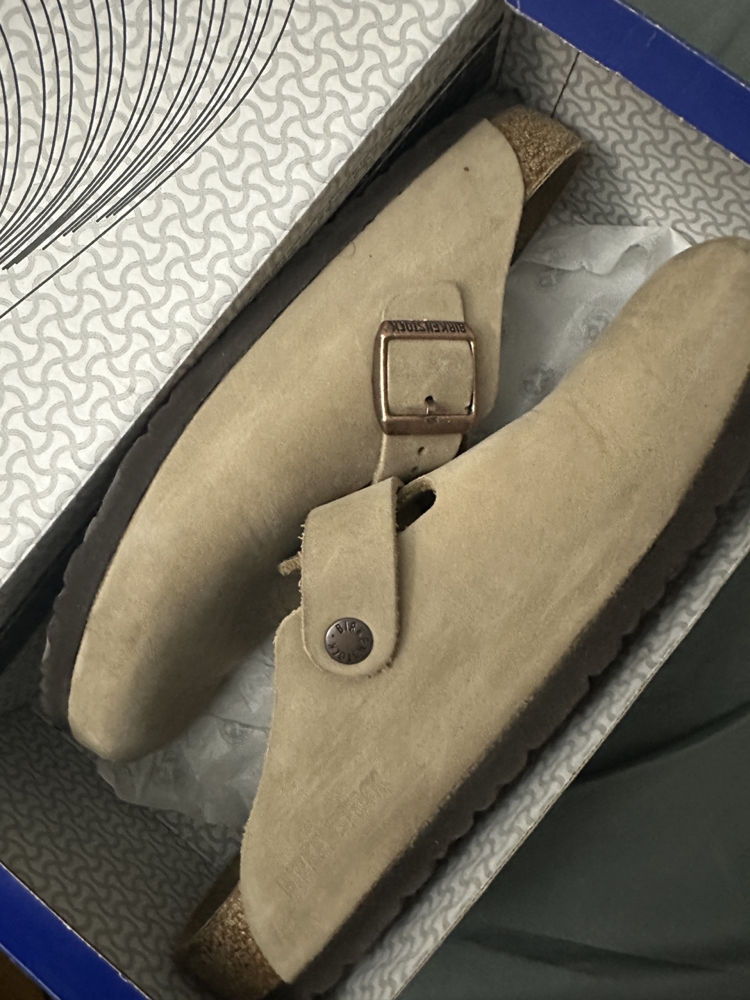 Birkenstock Boston Suede Clogs