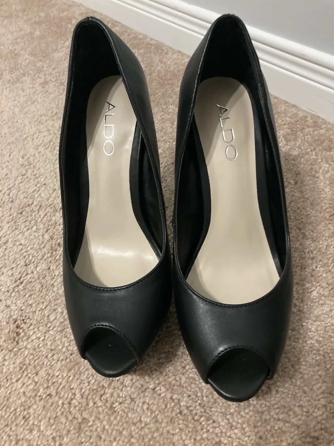 ALDO Black Heels, Size 7.5 image indicator(5)