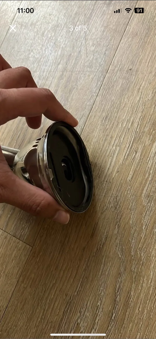 Curved Shower Curtain Rod - Silver image indicator(3)