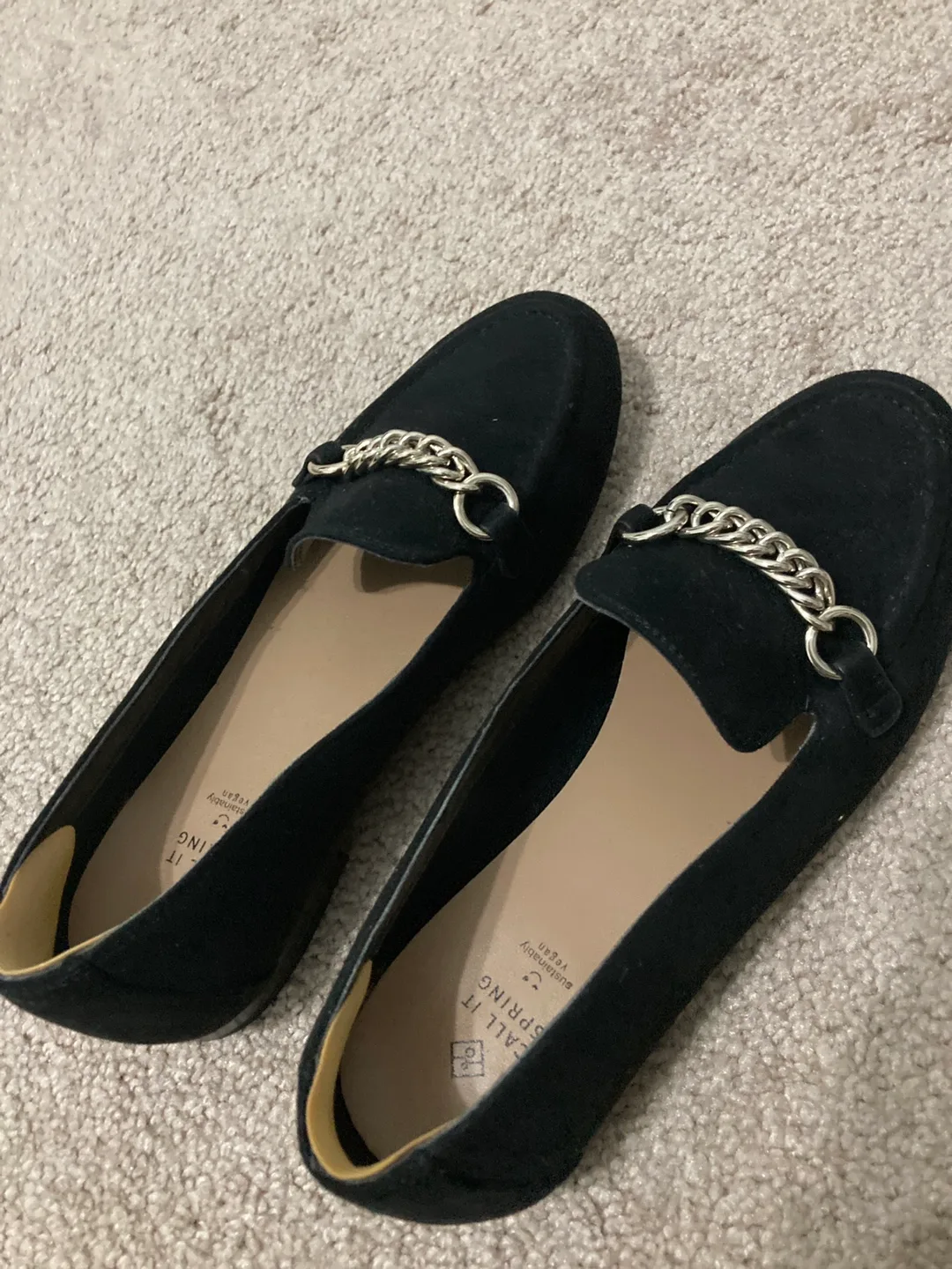Call It Spring Black Loafers thumbnail