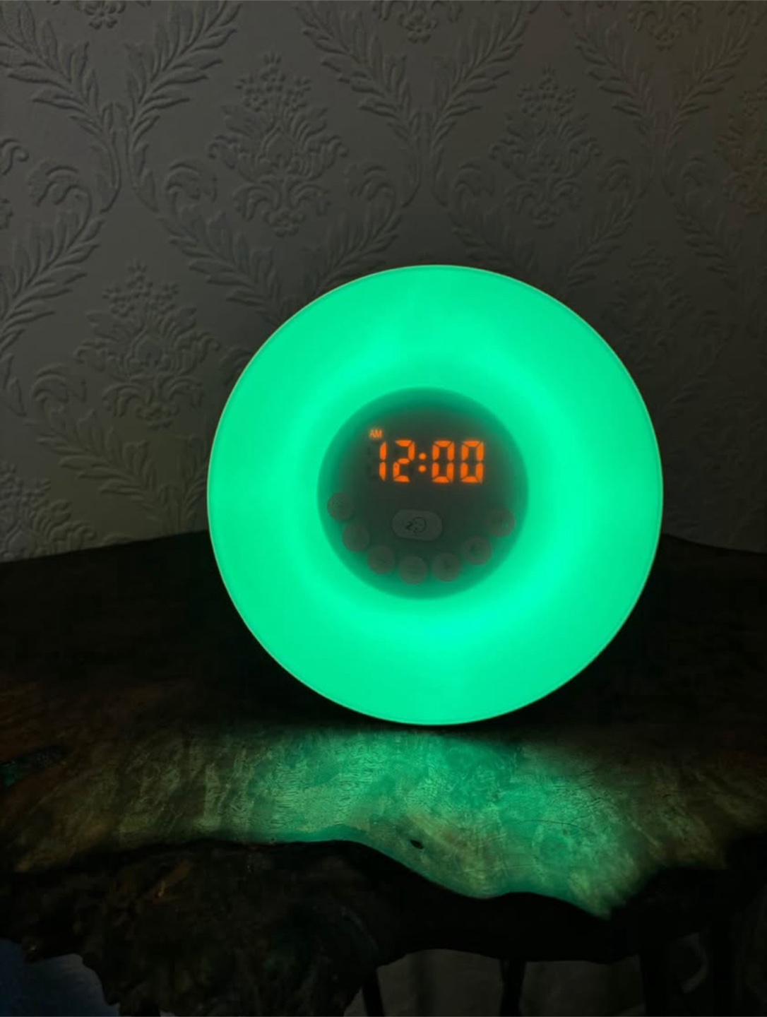 Coulax Sunrise Alarm Clock Digital LED Clock Multi-Color - photo 2
