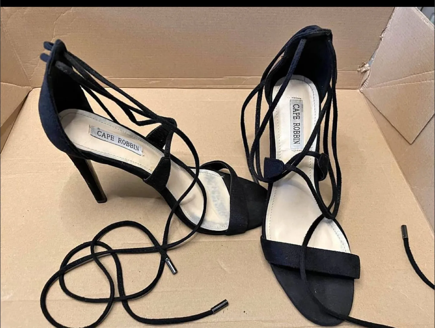 Cape Robbin Black Heels thumbnail