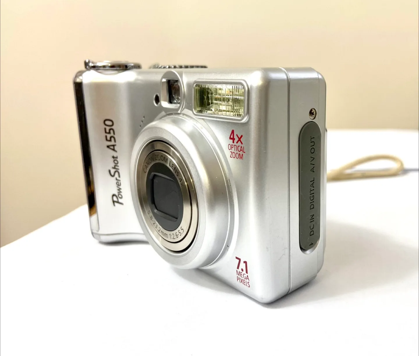 Canon PowerShot A550 7.1MP Digital Camera image indicator(2)