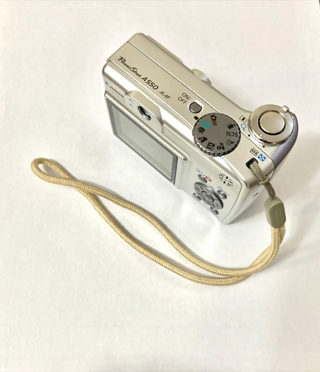 Canon PowerShot A550 7.1MP Digital Camera image indicator(5)