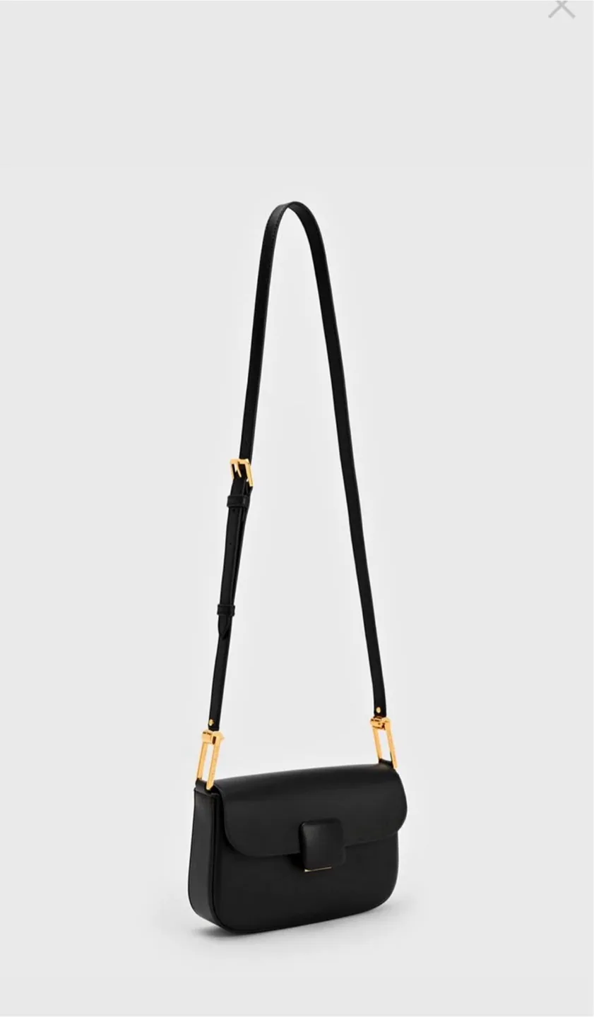 Charles & Keith Black Shoulder Bag thumbnail