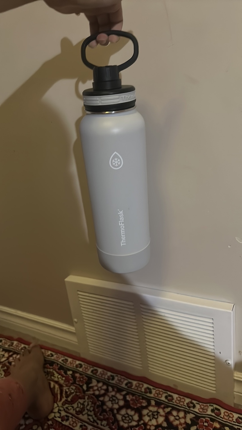 ThermoFlask Water Bottle - Grey