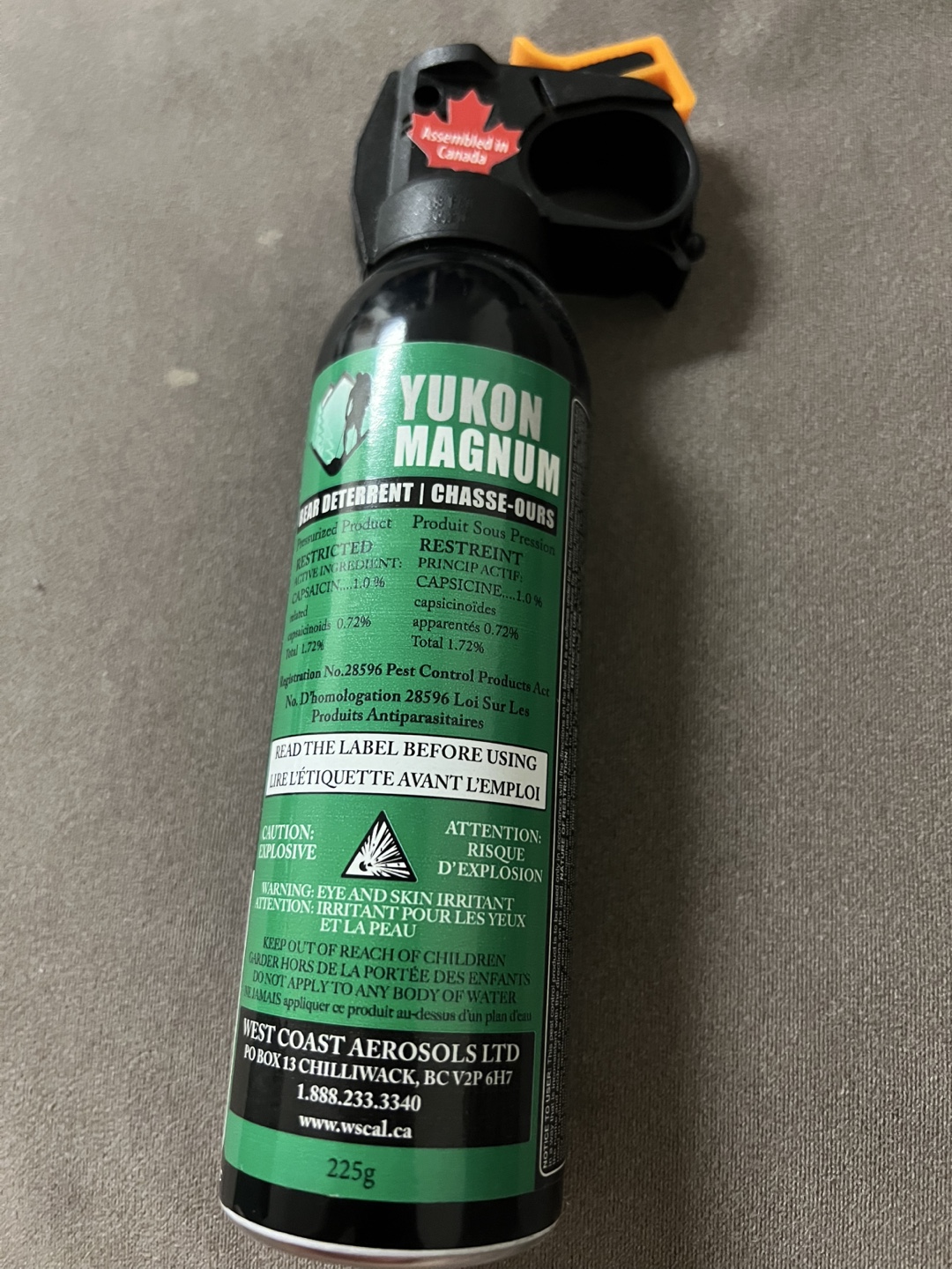 Yukon Magnum Bear Deterrent - 325g - photo 2