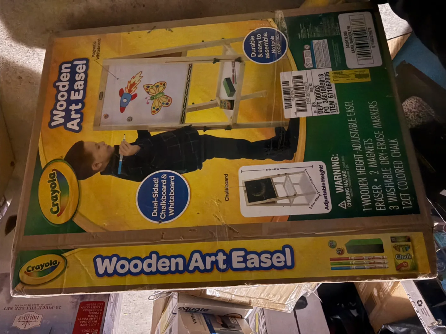 Crayola Wooden Art Easel - Dual-Sided thumbnail