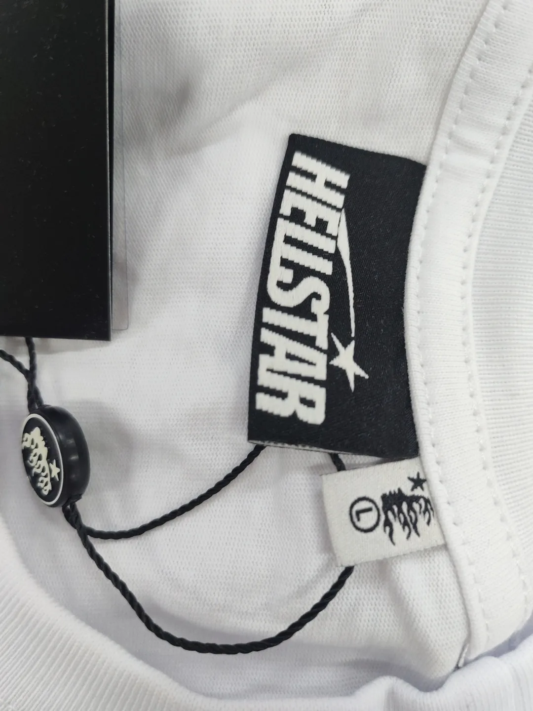 Hellstar “Is This What Heaven Sounds Like?” Tee – White/Pink image indicator(4)